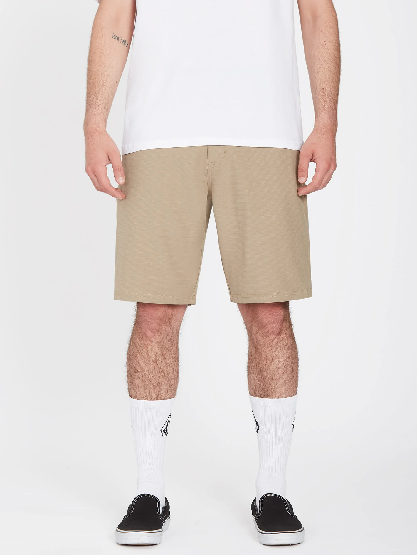 Slub Frickin Cross Shred 20" Hybrid Short - KHAKI