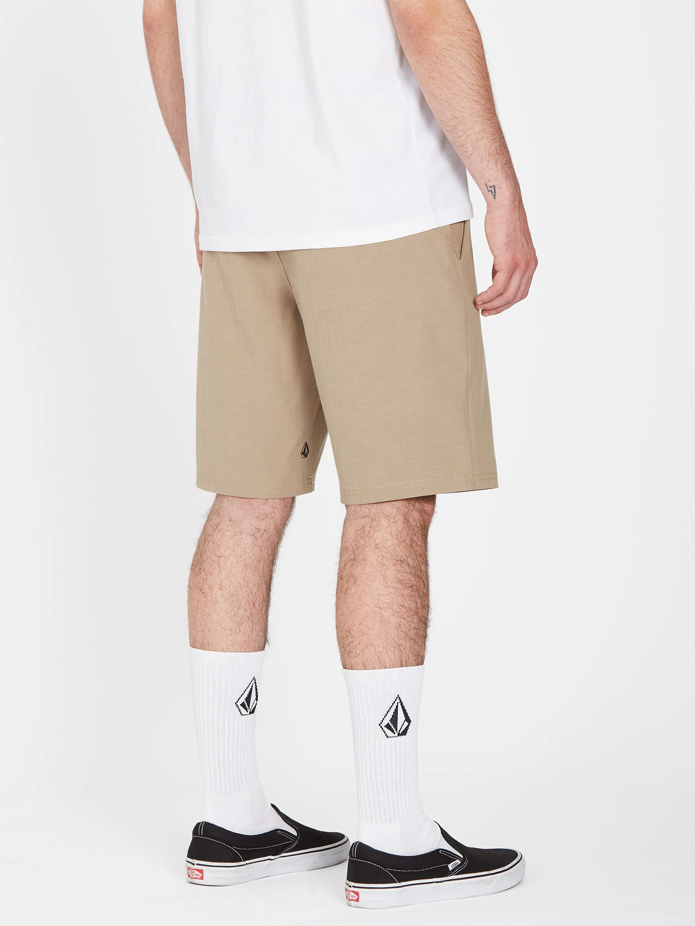 Slub Frickin Cross Shred 20" Hybrid Short - KHAKI - Image 2