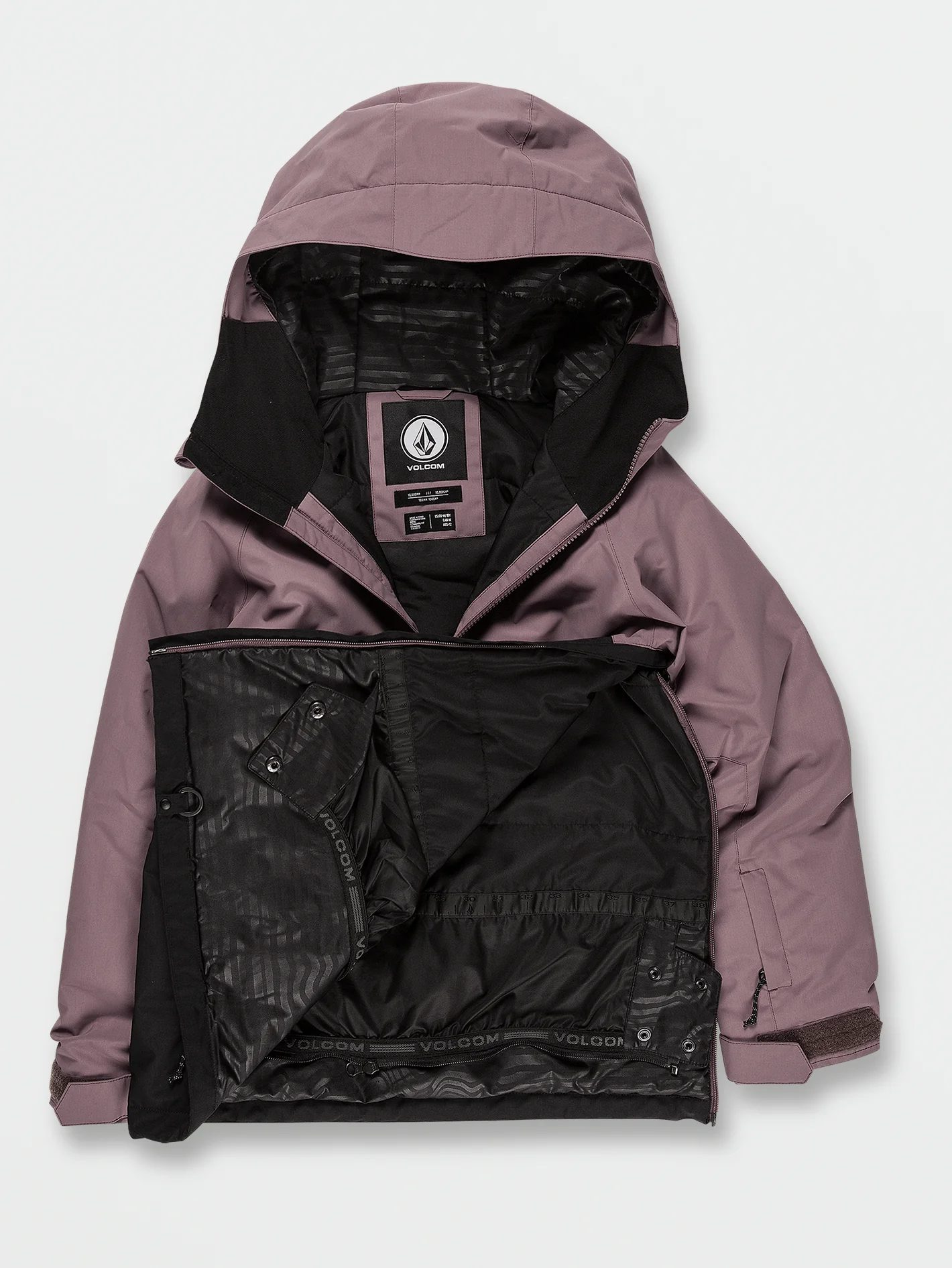 Sluff Insulated Pullover Jacket - Rosewood - (Kids) - Image 3