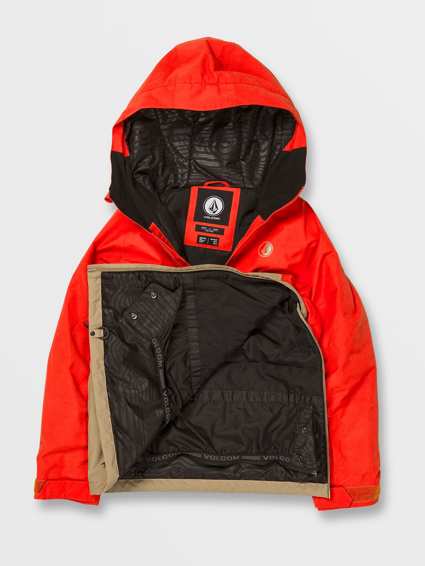 Sluff Insulated Jacket - ORANGE SHOCK - (KIDS) - Image 3