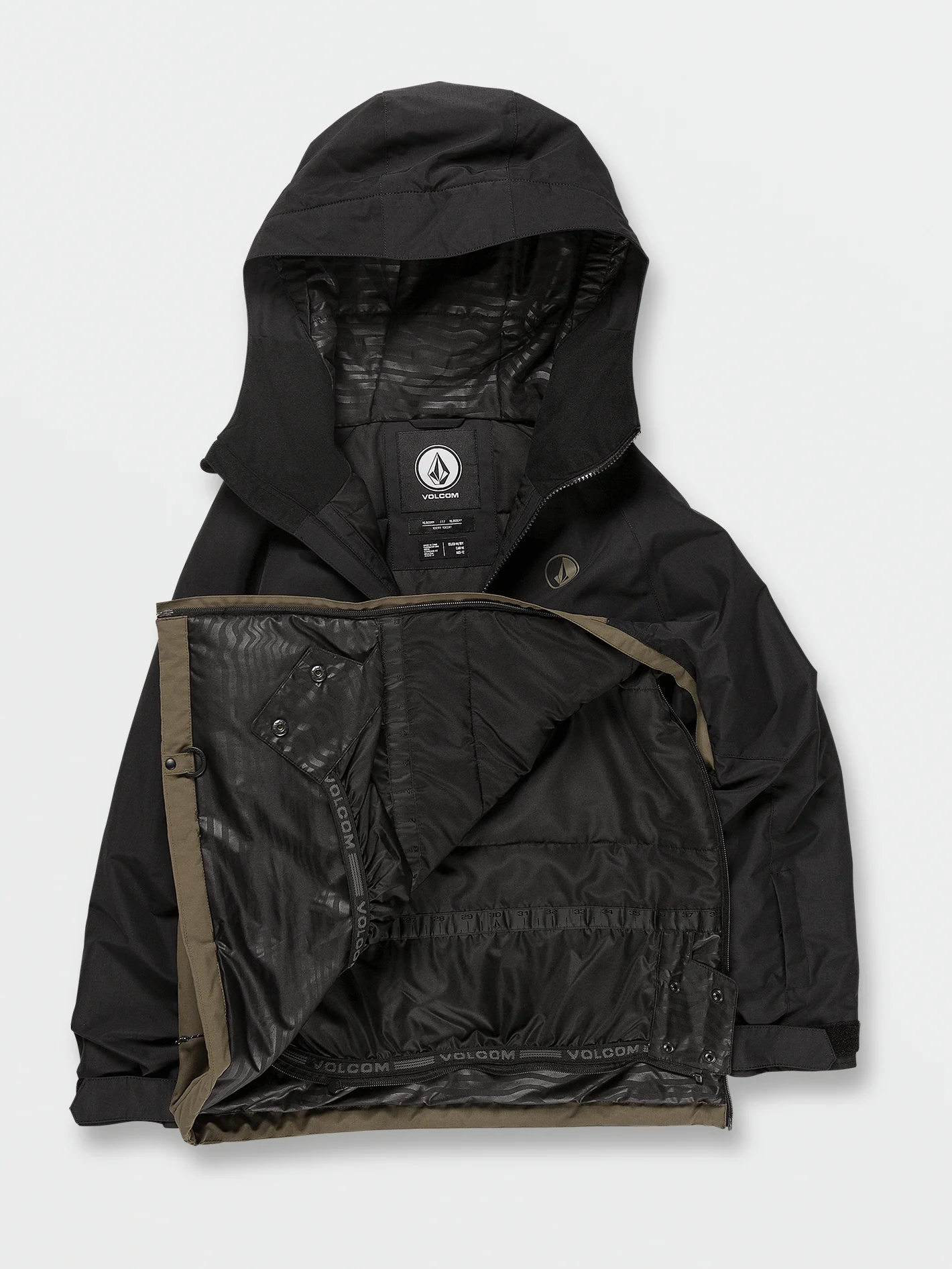 Sluff Insulated Pullover Jacket - Dark Teak - (Kids) - Image 5