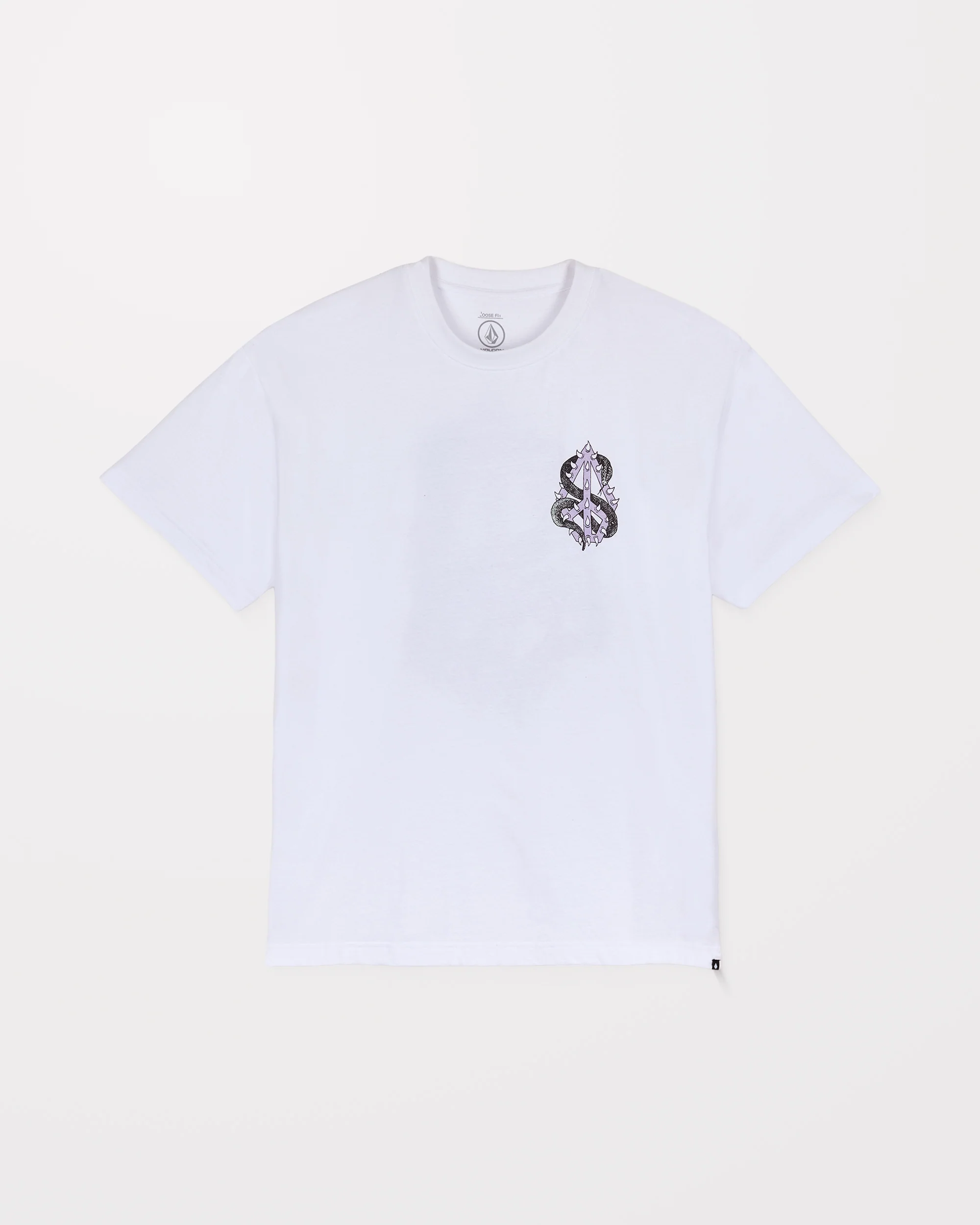 Snake Peace T-Shirt - White - Image 8