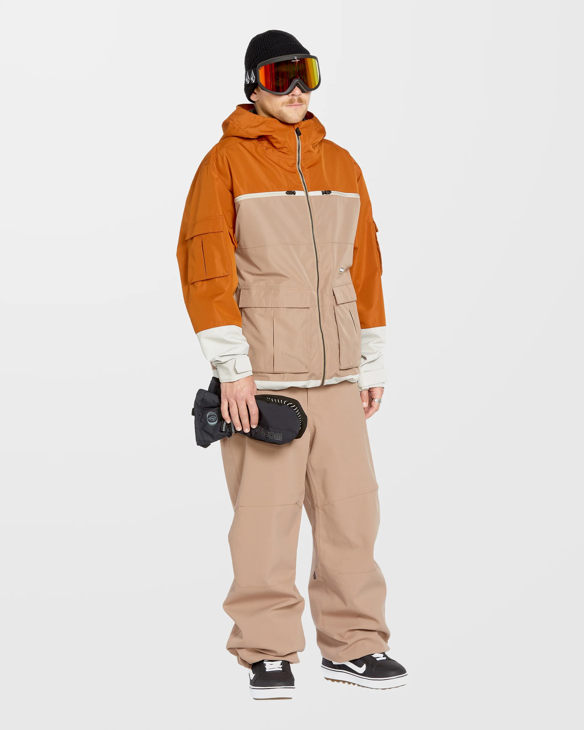 Snow Billow Trousers - Chestnut Brown - Image 15