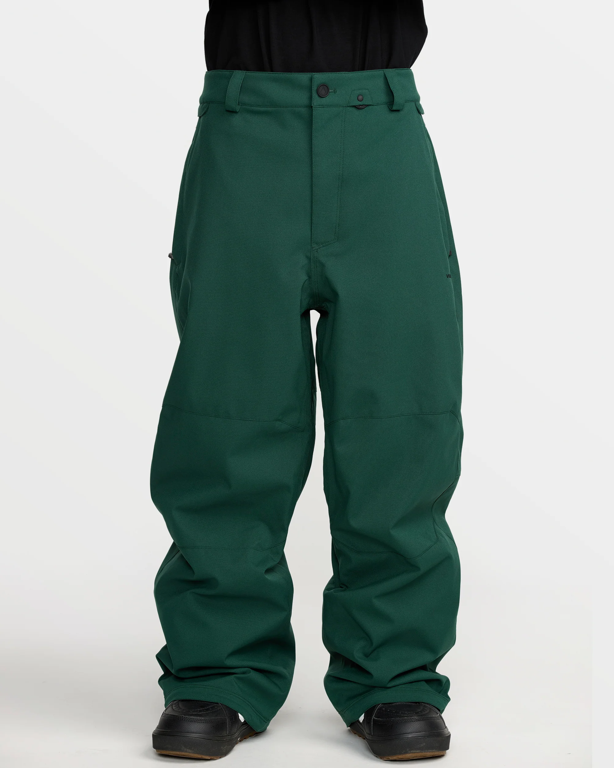 Snow Billow Trousers - Black Green
