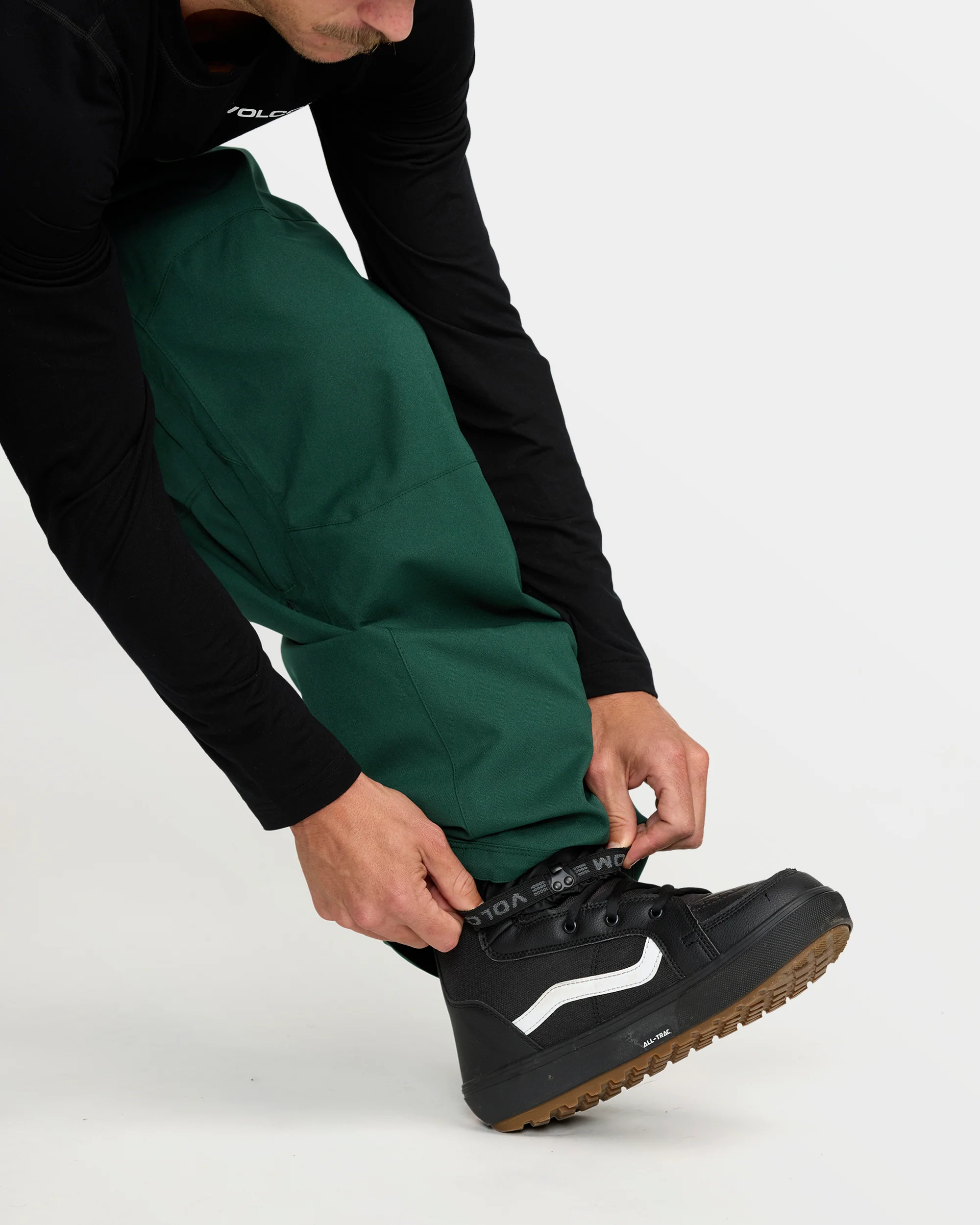 Snow Billow Trousers - Black Green - Image 6