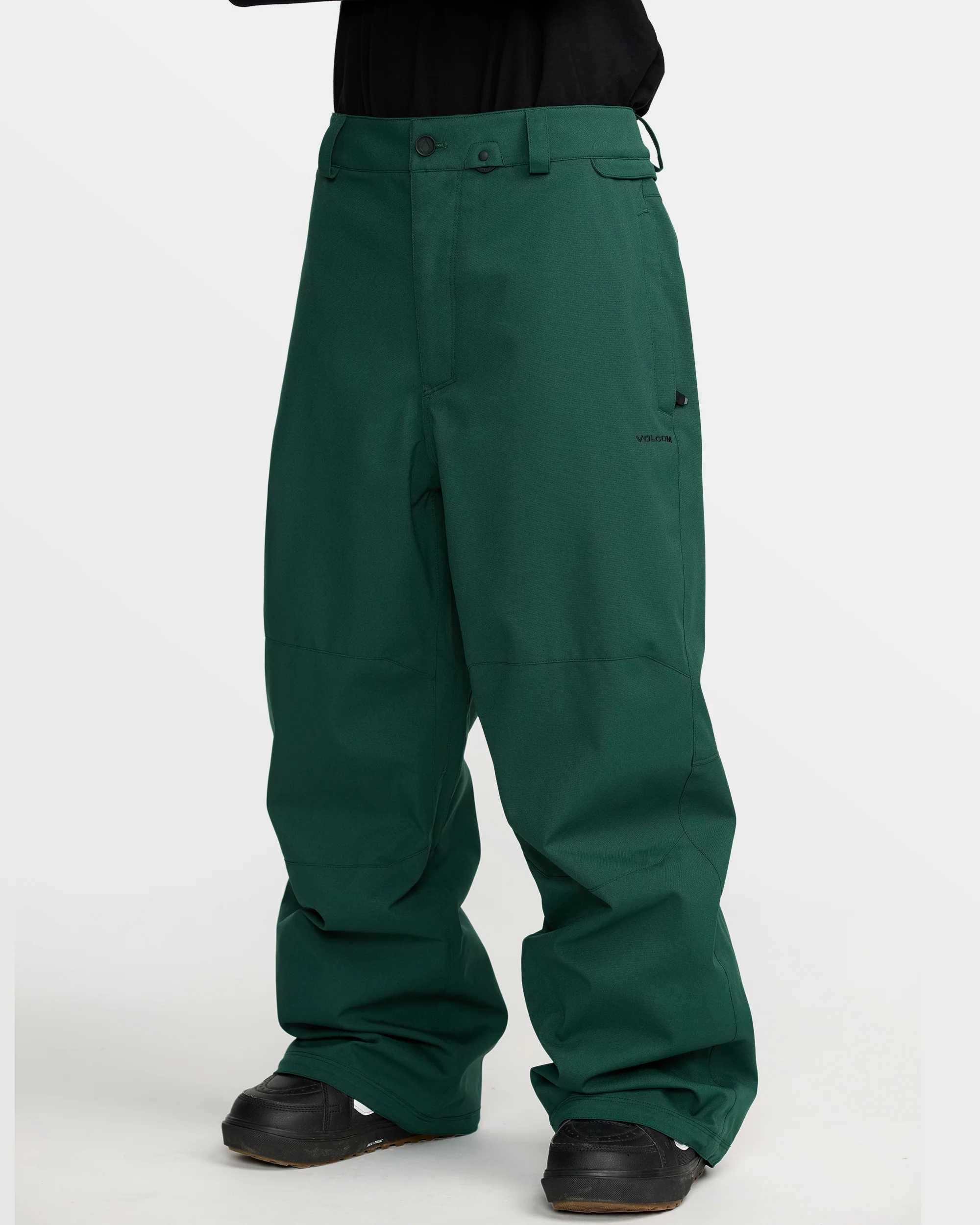 Snow Billow Trousers - Black Green - Image 8