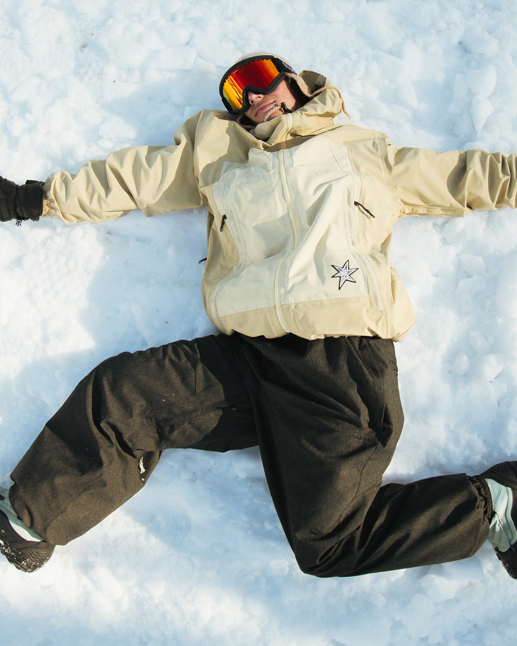 Snow Billow Trousers - Black Denim - Image 2