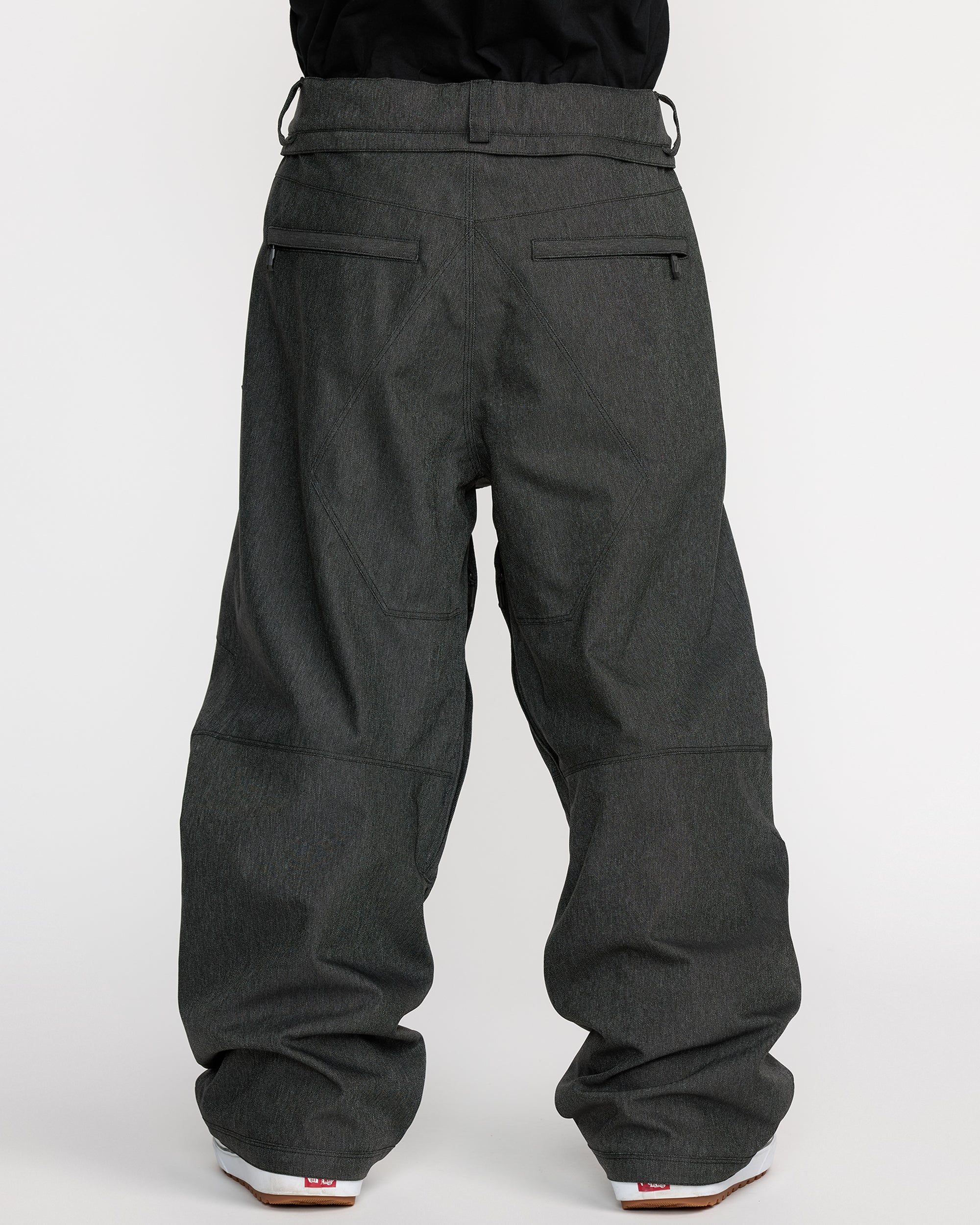 Snow Billow Trousers - Black Denim - Image 3