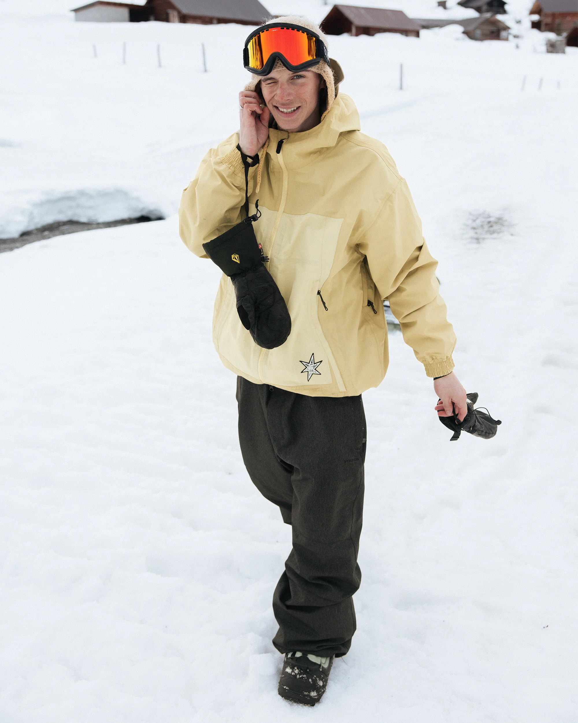 Snow Billow Trousers - Black Denim - Image 8