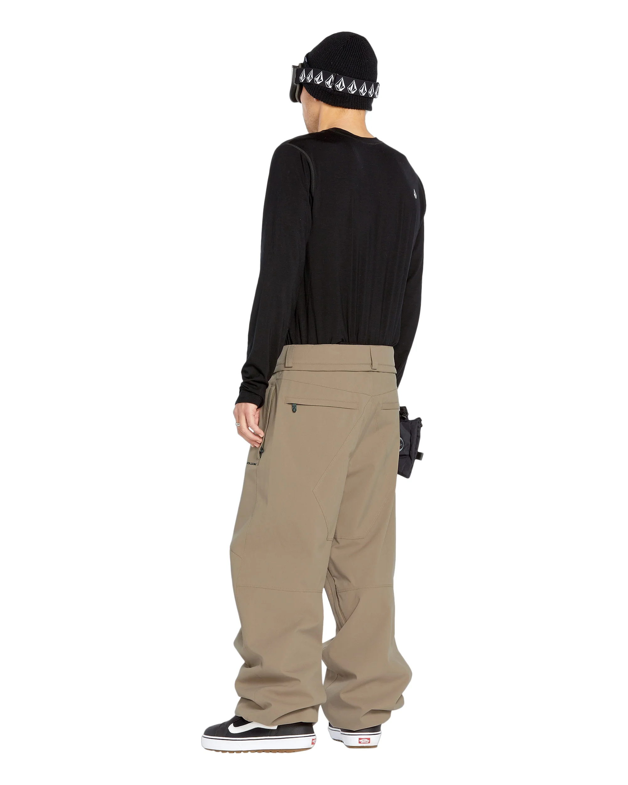 Snow Billow Trousers - Chestnut Brown - Image 8