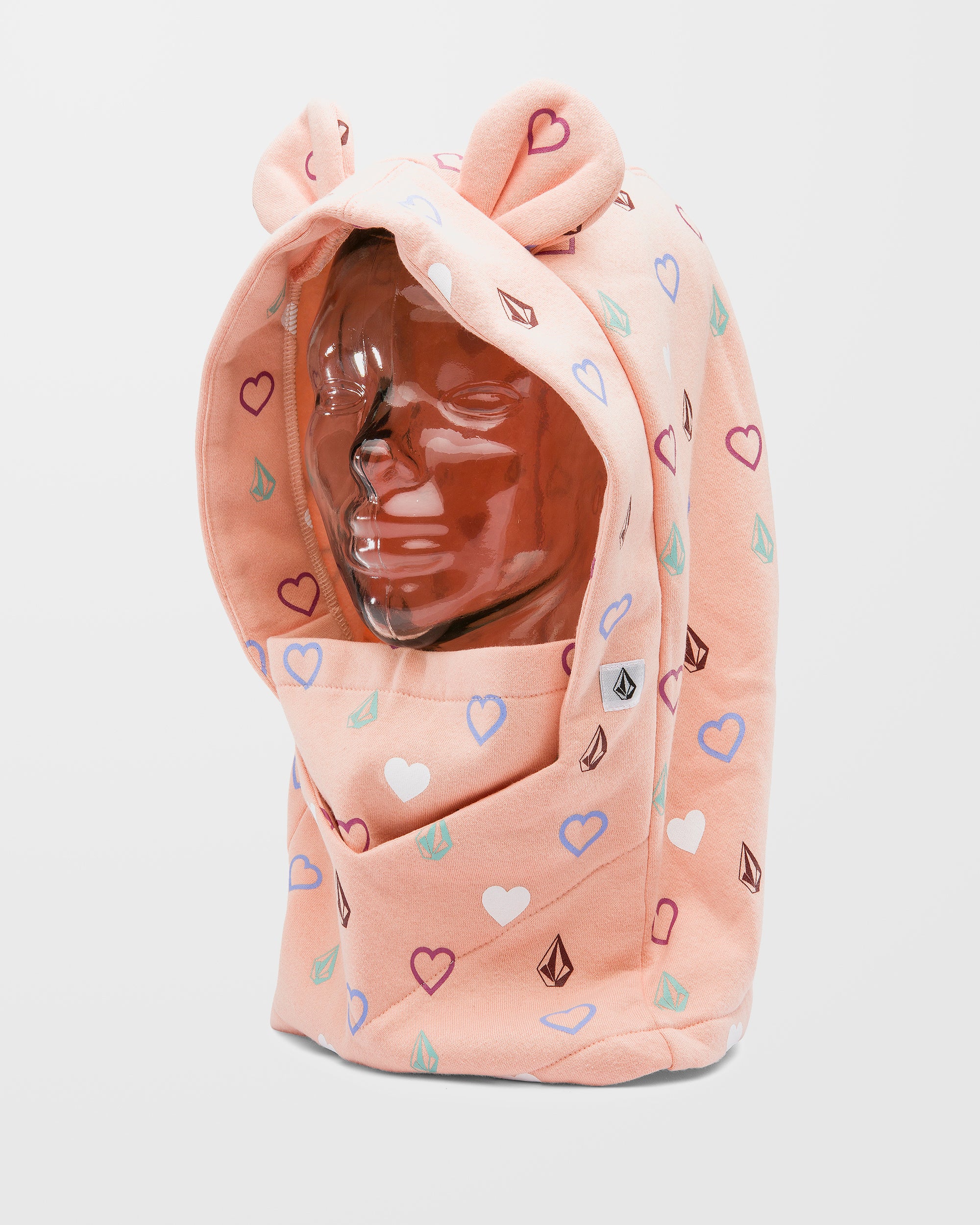 Snow Creature Hood Thingy - Coral Haze - (KIDS) - Image 4