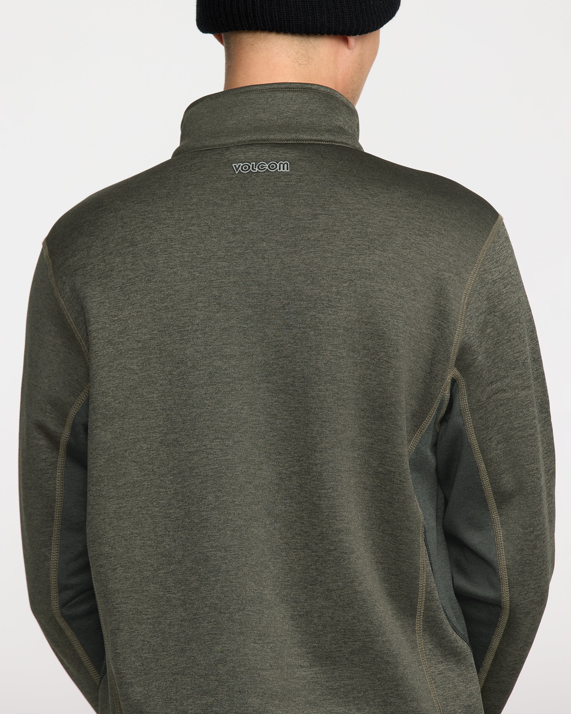 Snowbound Fleece Zip-Up Sweatshirt - Military - Image 5