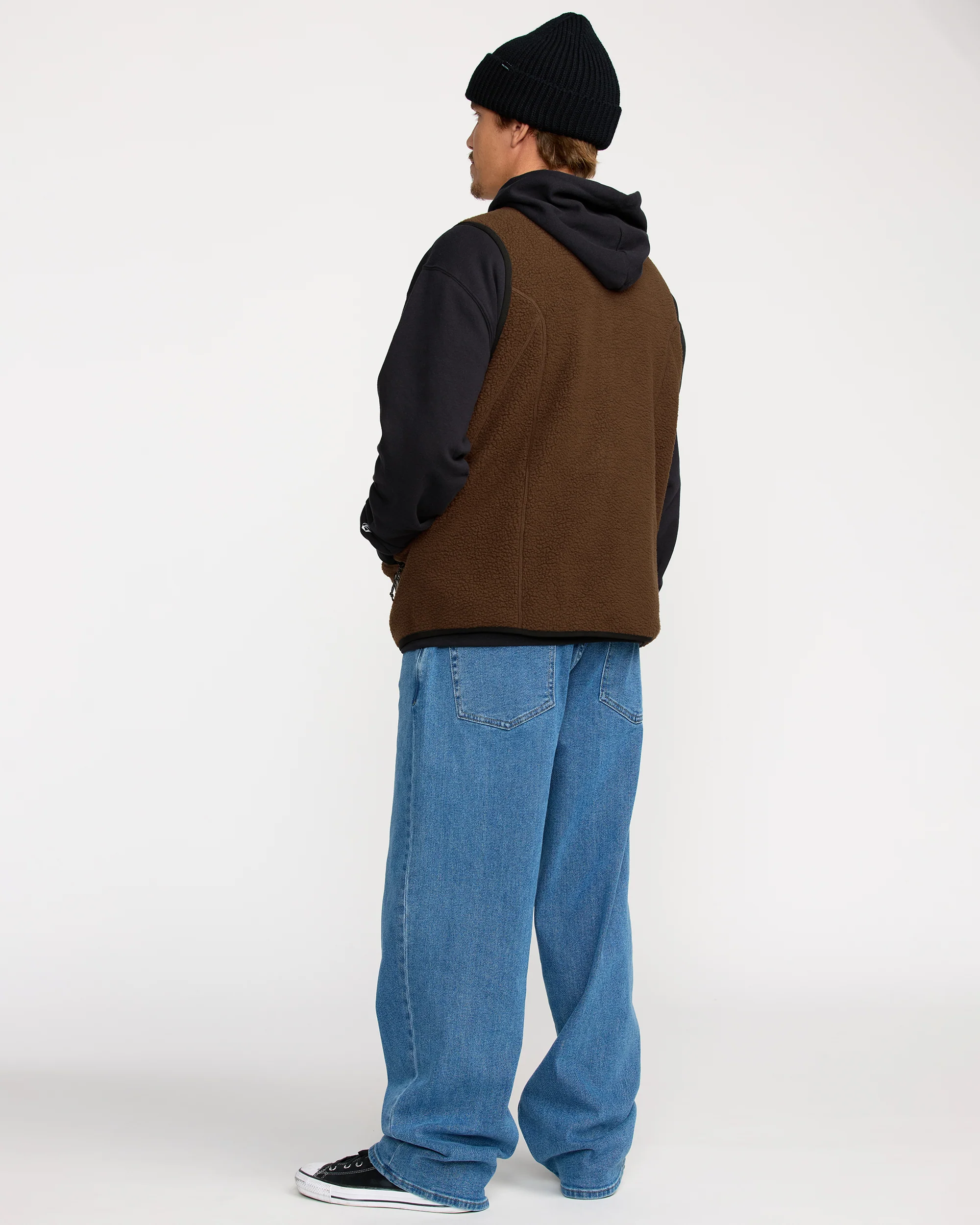 Snowdrift Vest - Brown - Image 4