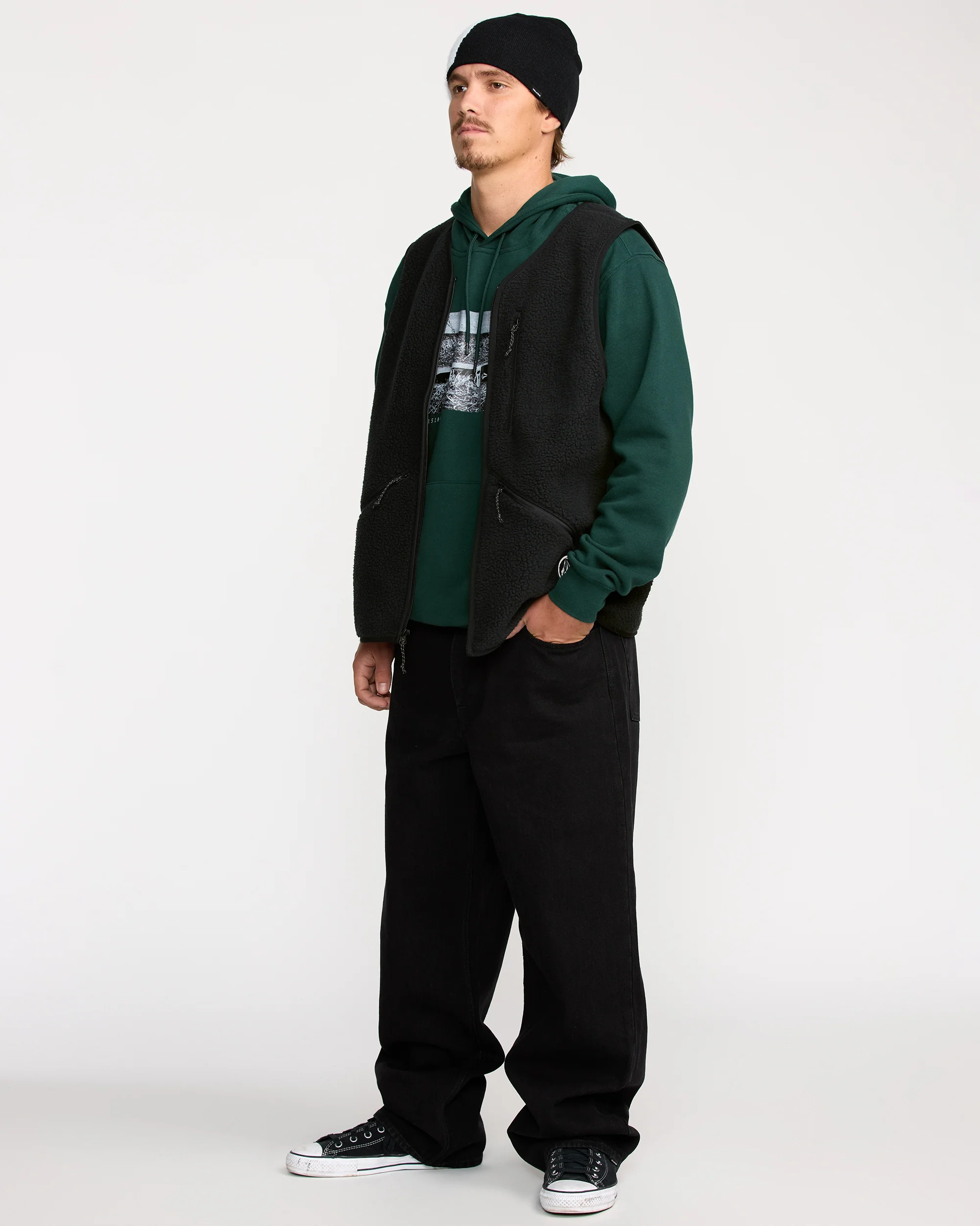 Snowdrift Vest - Black - Image 3
