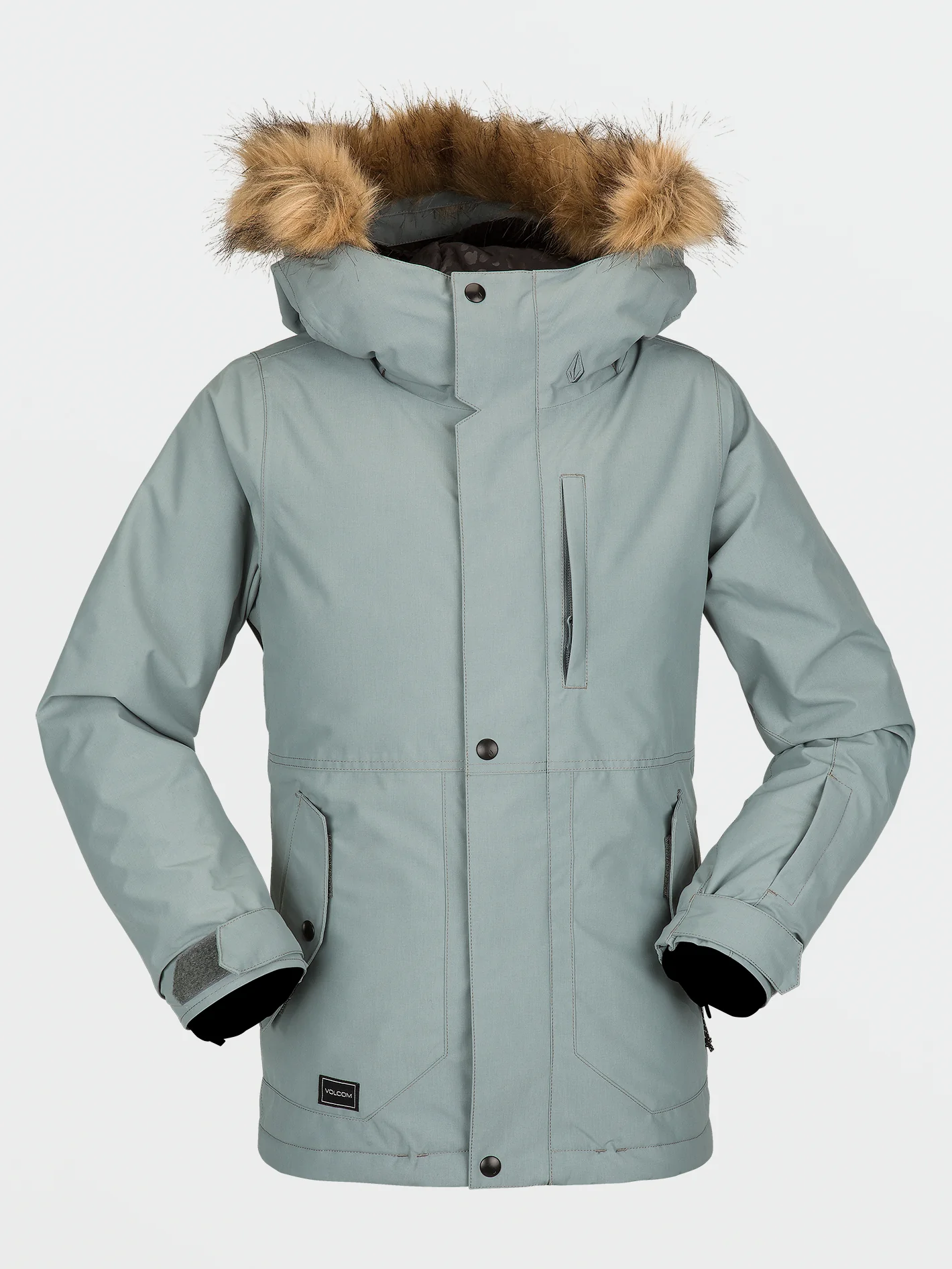So Minty Insulated Jacket - Green Ash