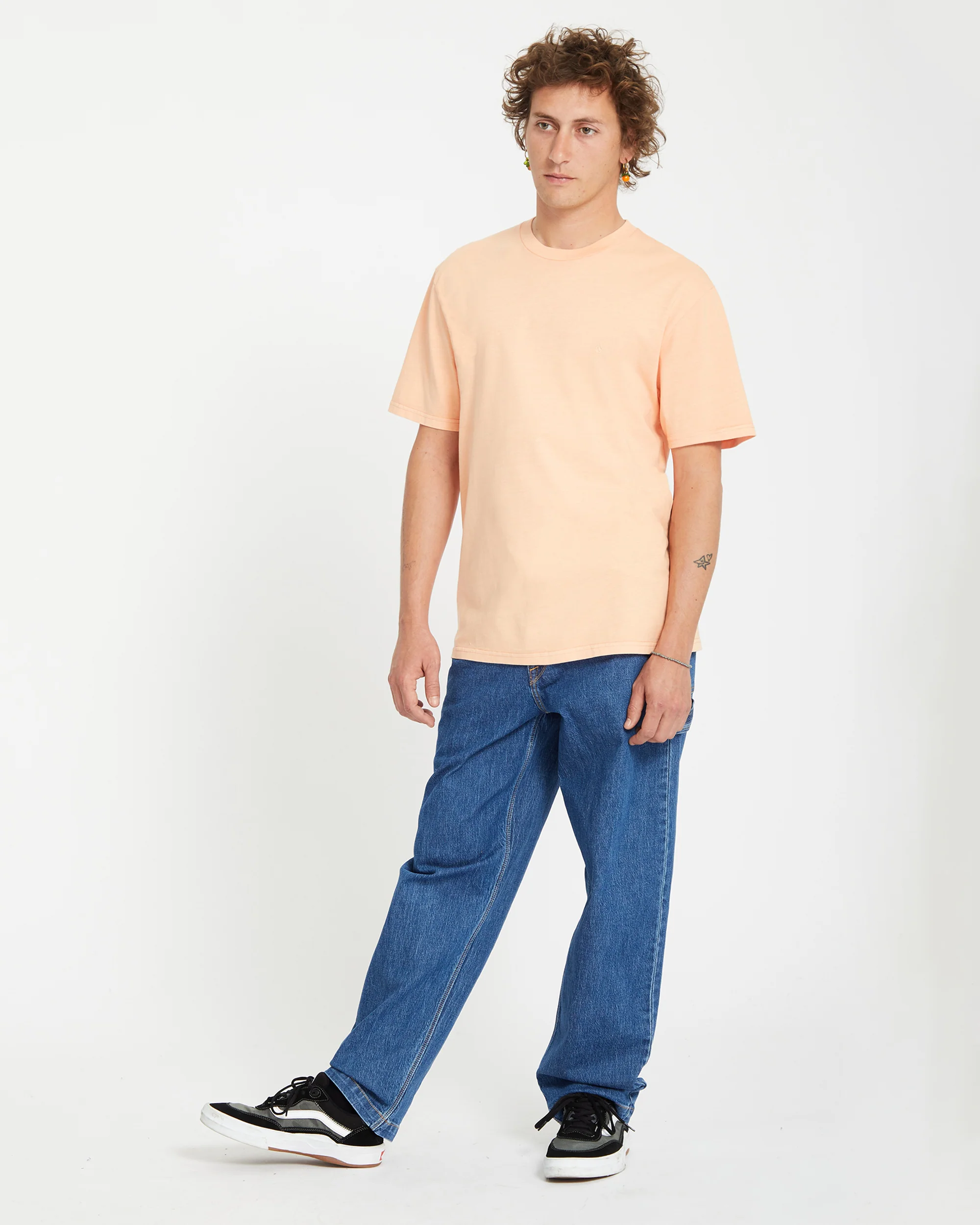 Solid Stone T-shirt - PALE PEACH - Image 8