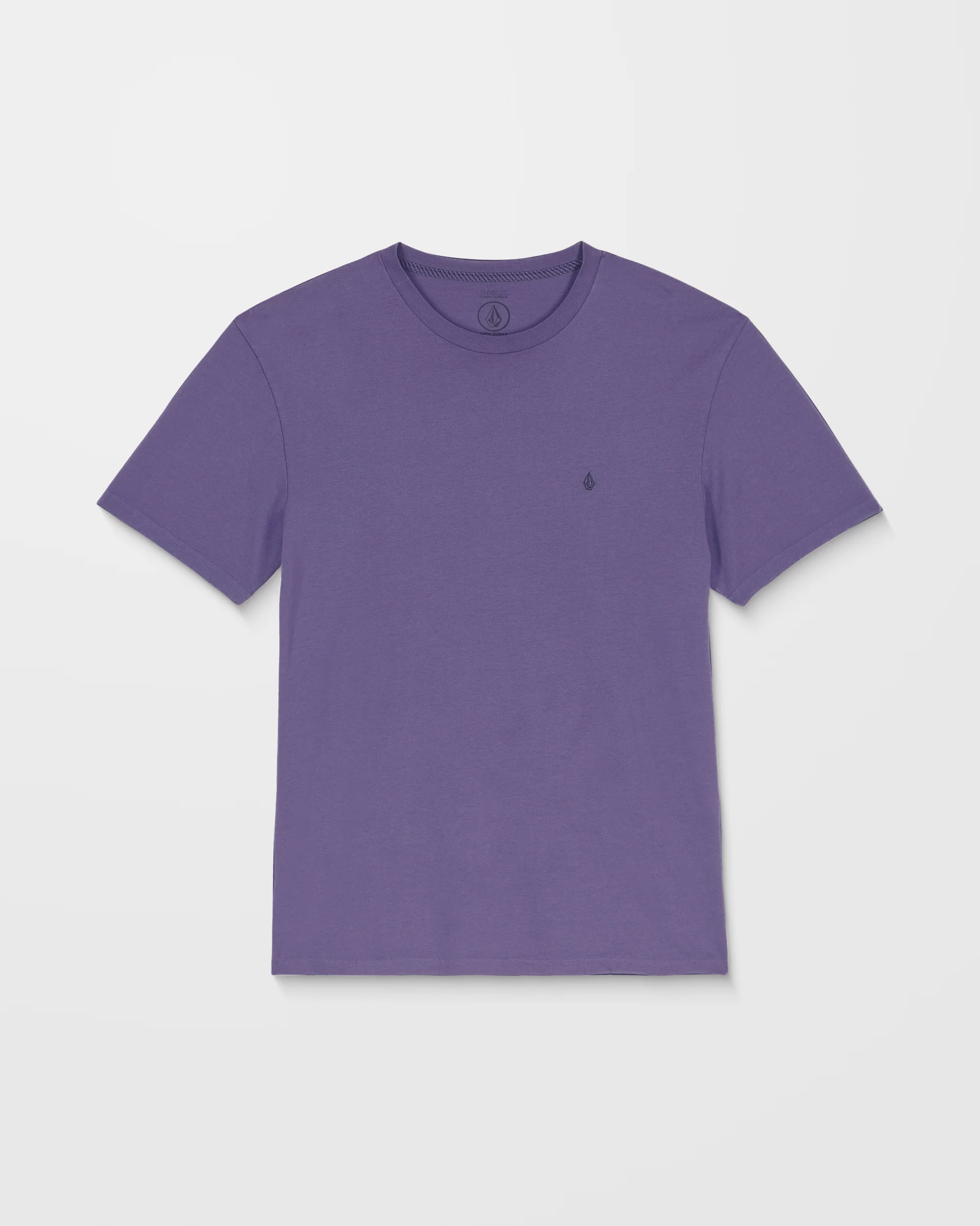 Solid Stone T-Shirt - Dark Purple - Image 8