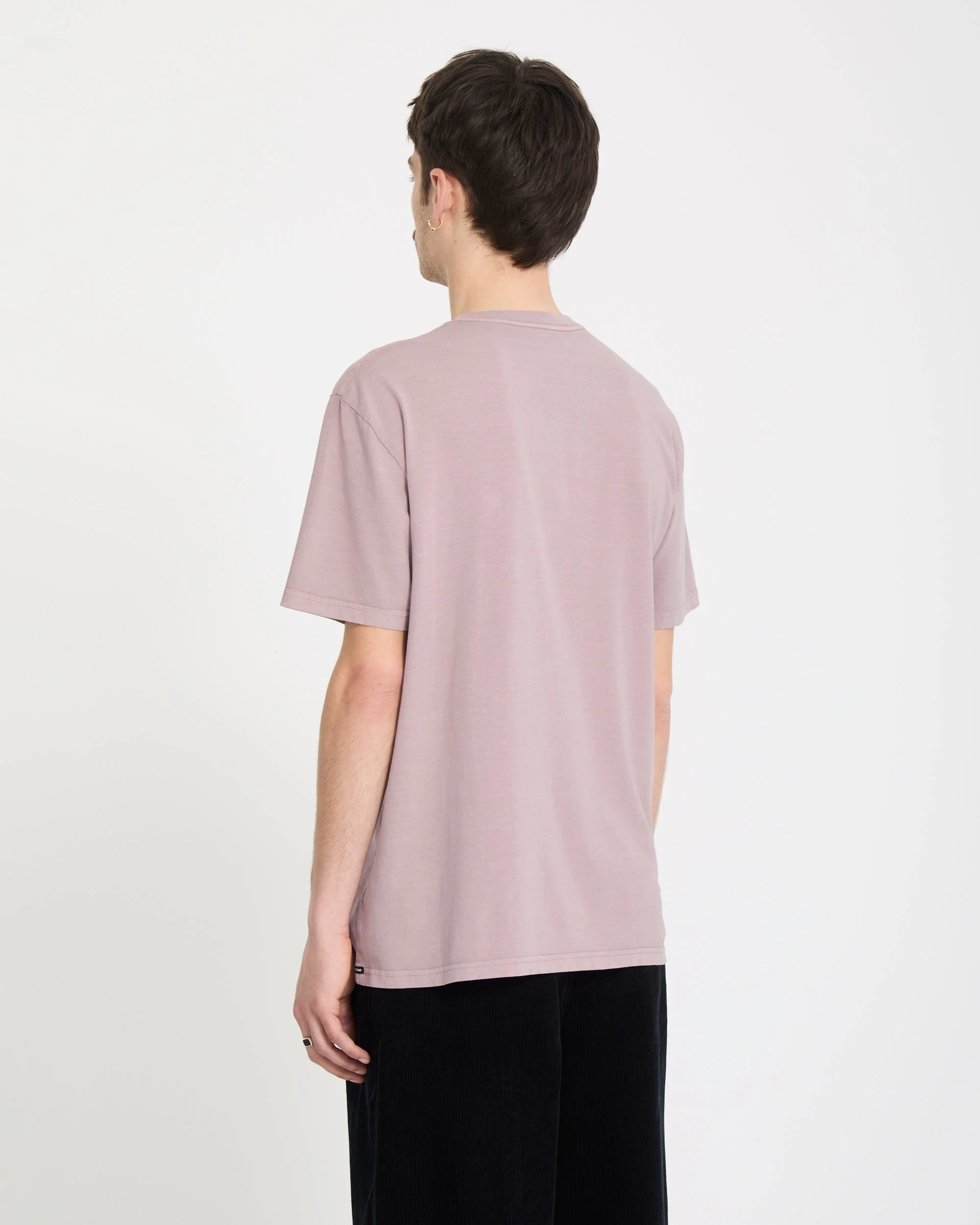 Solid Stone T-Shirt - Bark Brown - Image 3