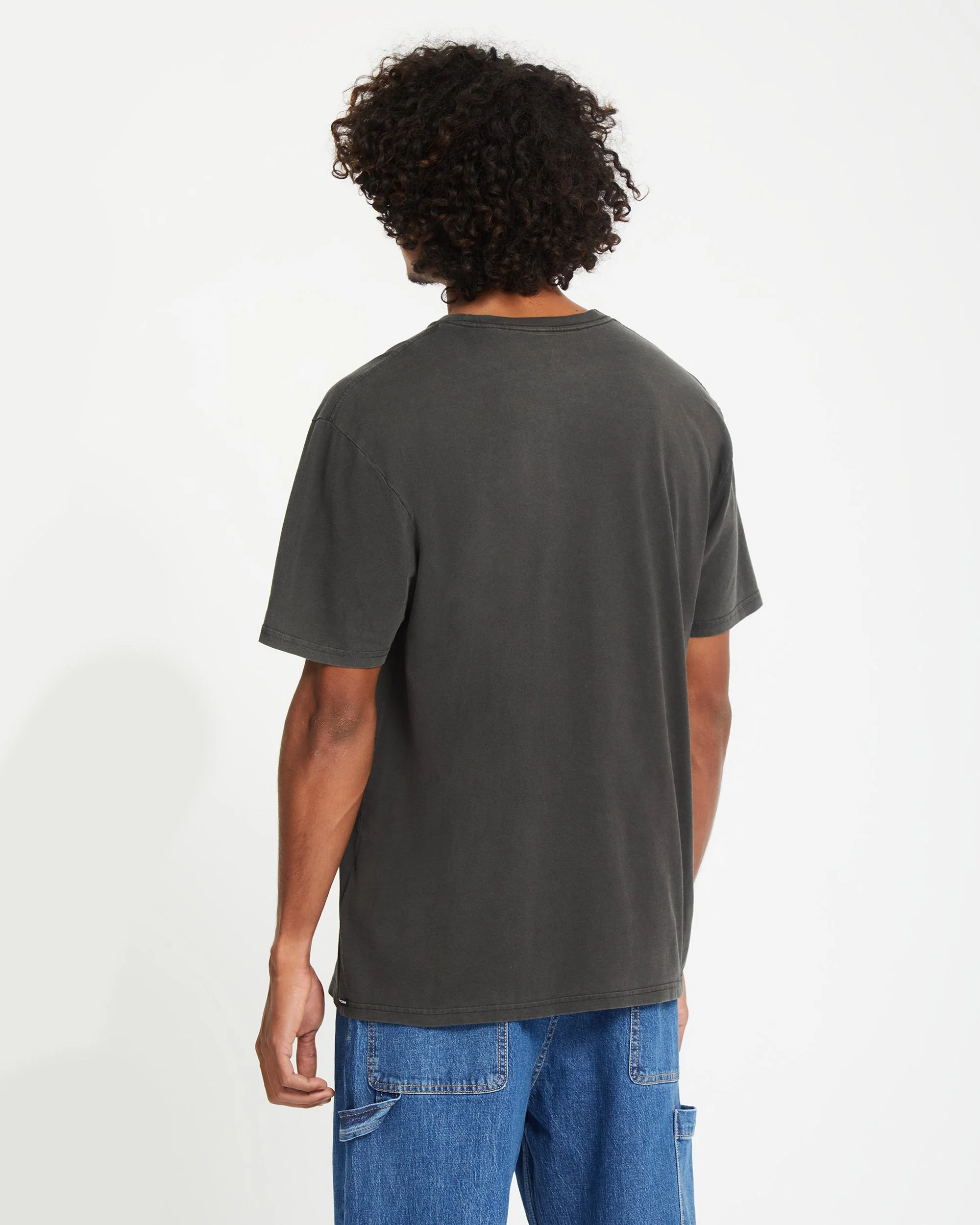 Solid Stone T-Shirt - Black - Image 2