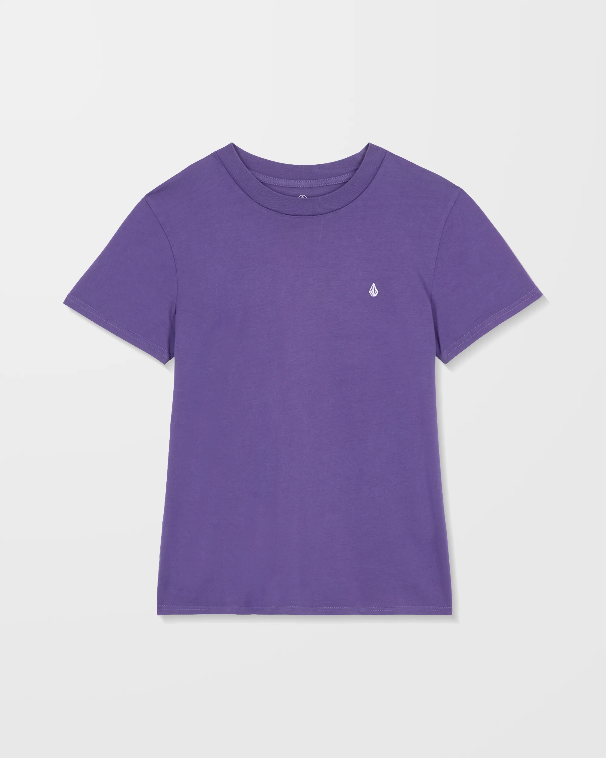 Solid Stone Emb T-Shirt - Acai - Image 9