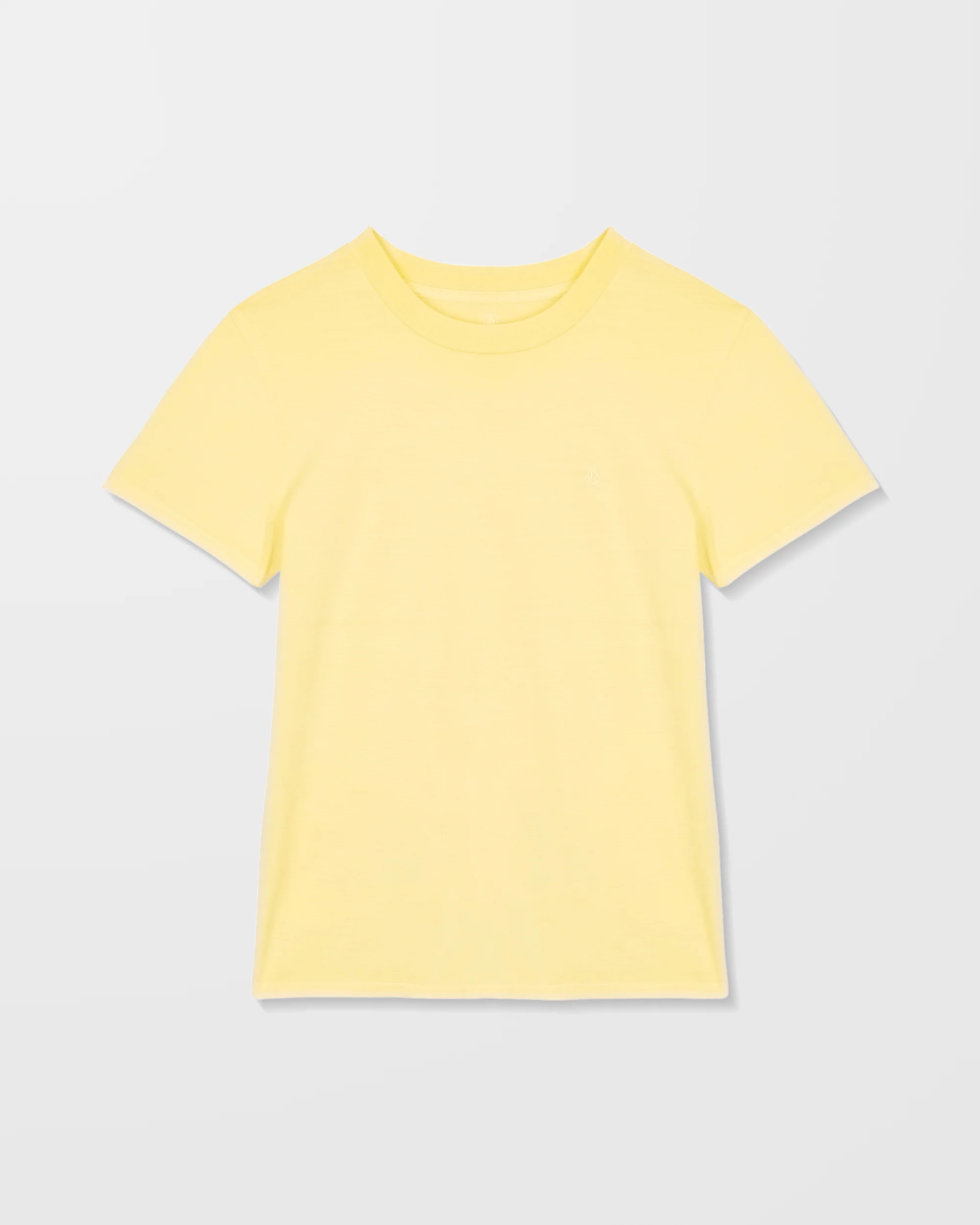 Solid Stone Emb T-Shirt - Dawn Yellow - Image 7