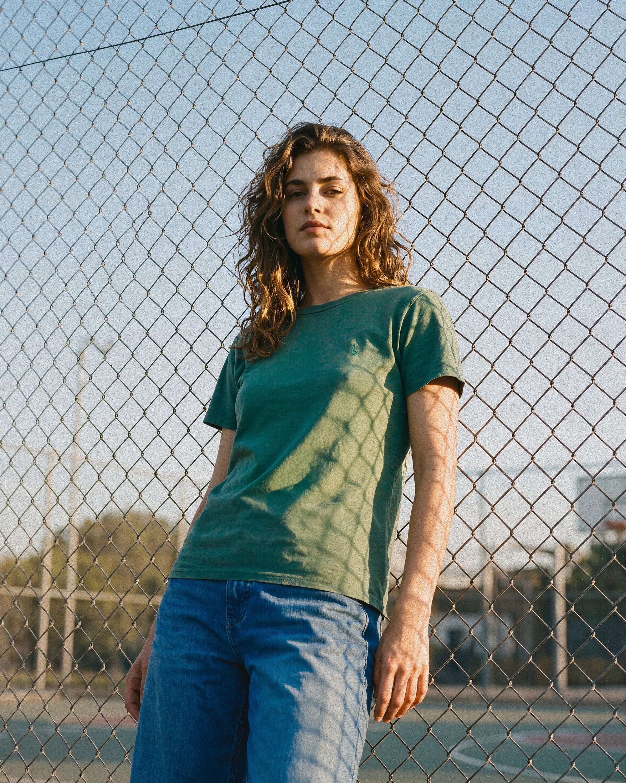 Solid Stone T-Shirt - Evergreen - Image 3