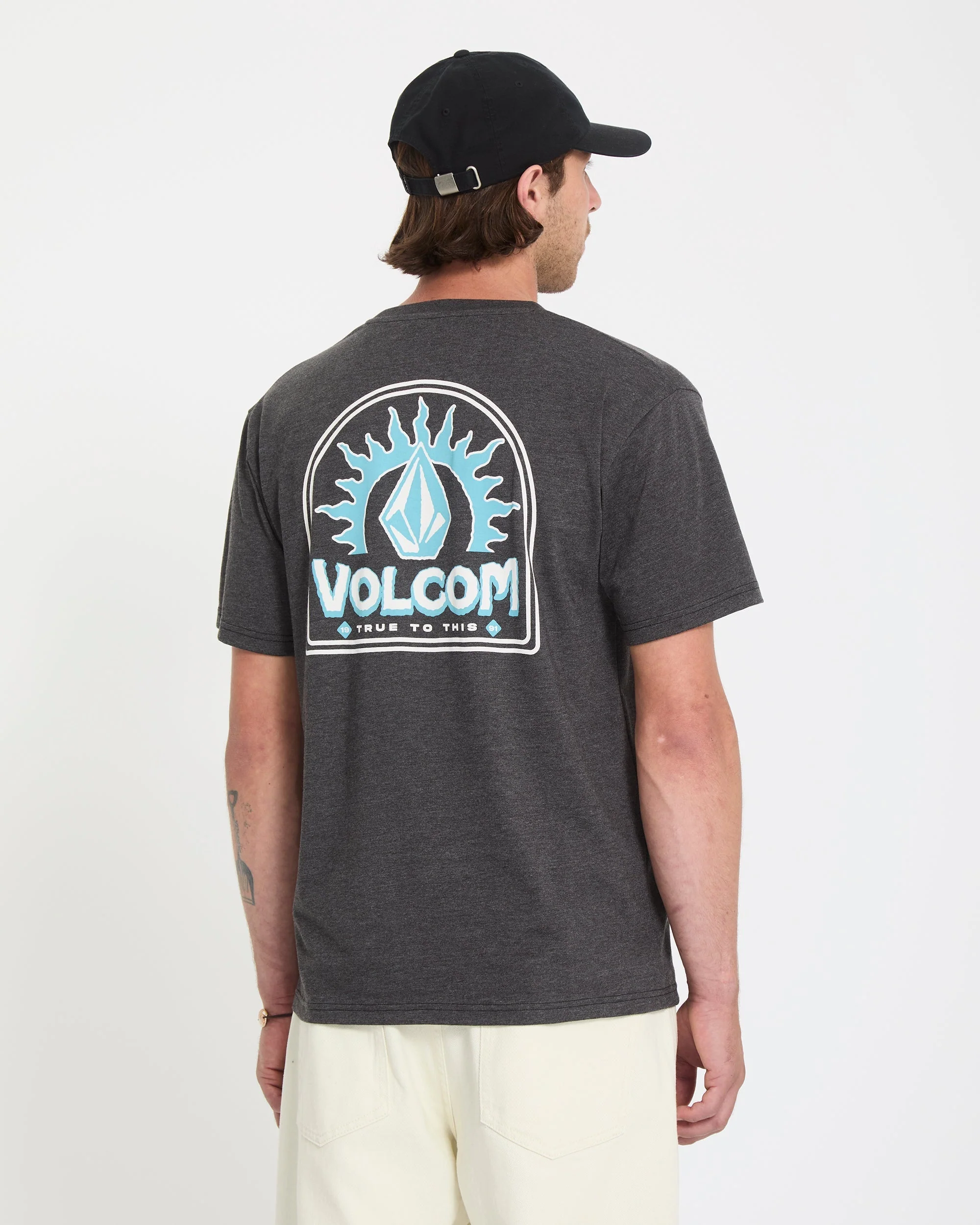 Solstice T-Shirt - Heather Black - Image 2