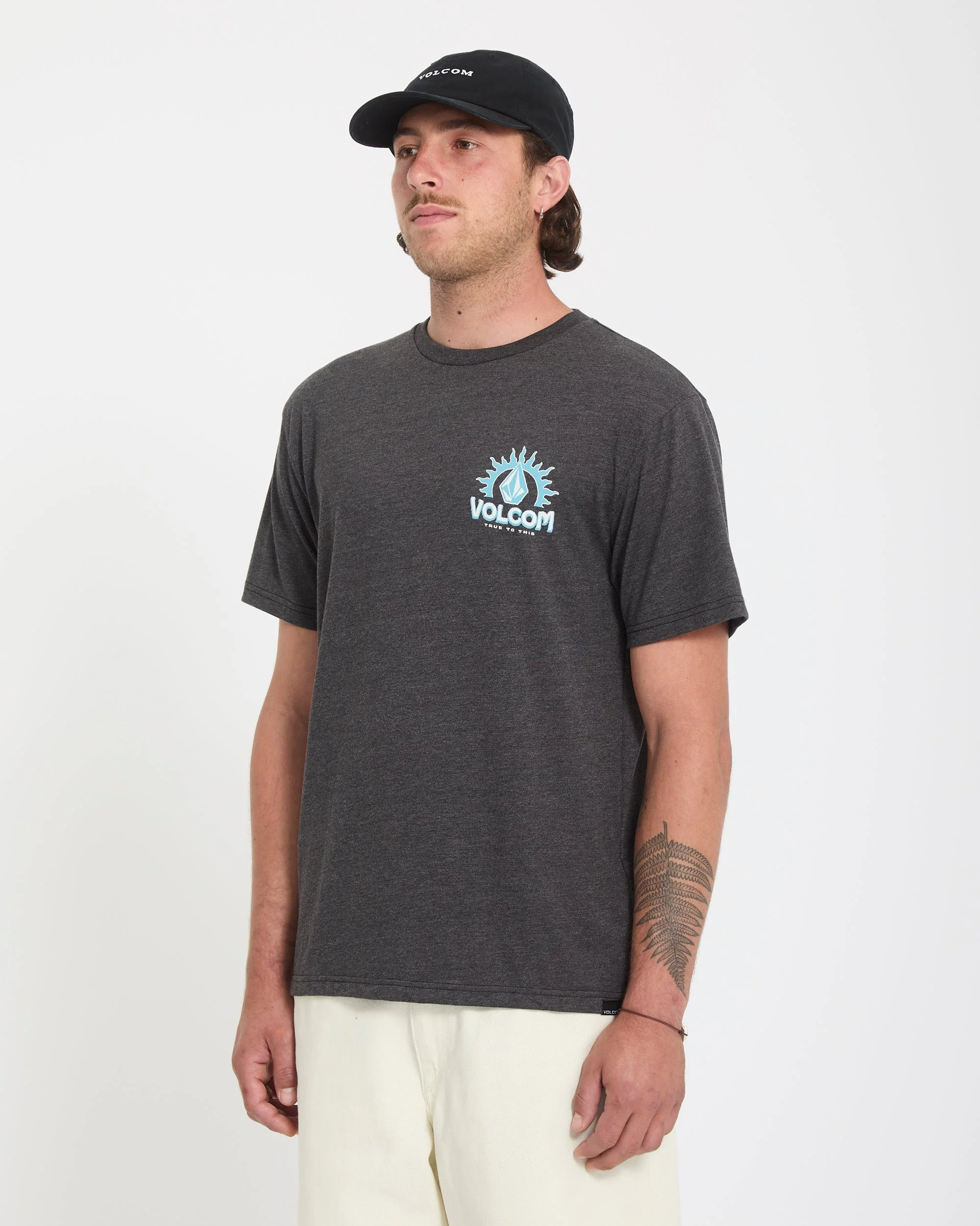 Solstice T-Shirt - Heather Black - Image 3
