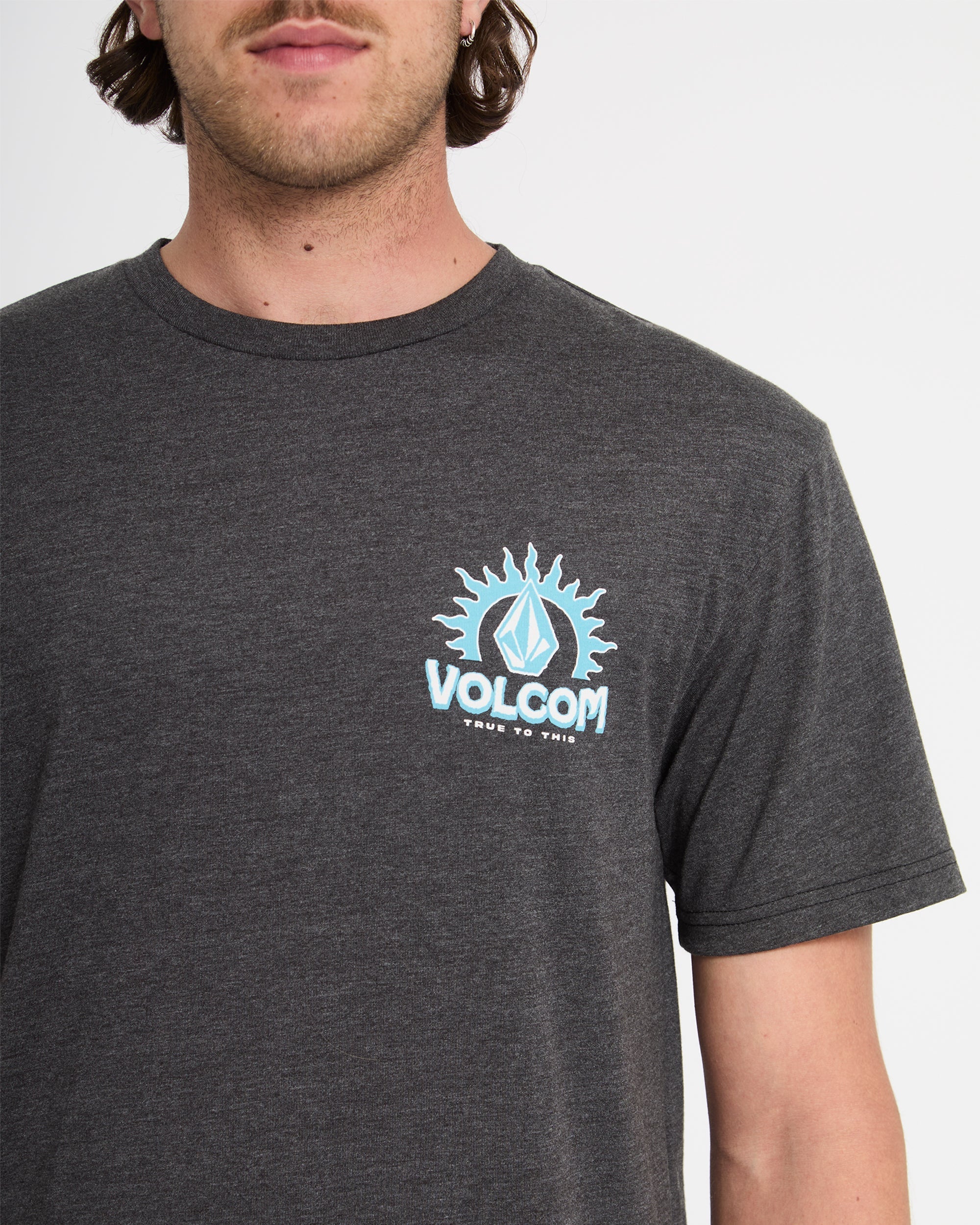 Solstice T-Shirt - Heather Black - Image 4