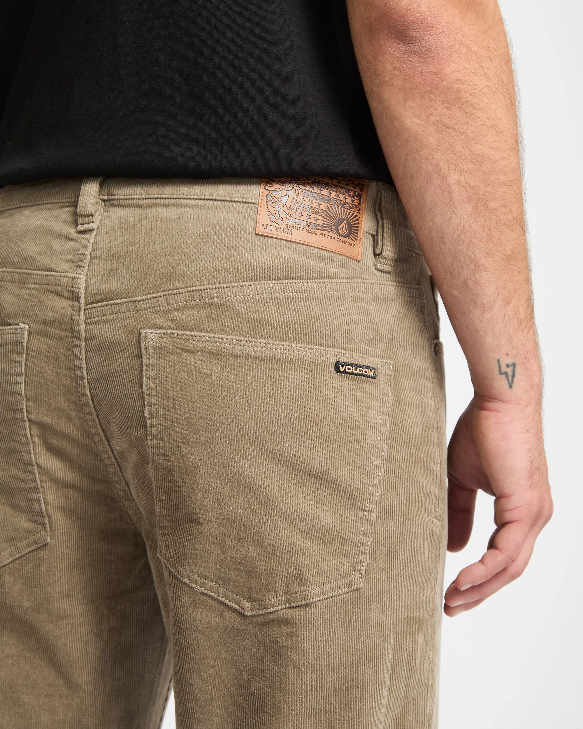 Solver 5 Pocket Corduroy Trousers - Brindle - Image 3