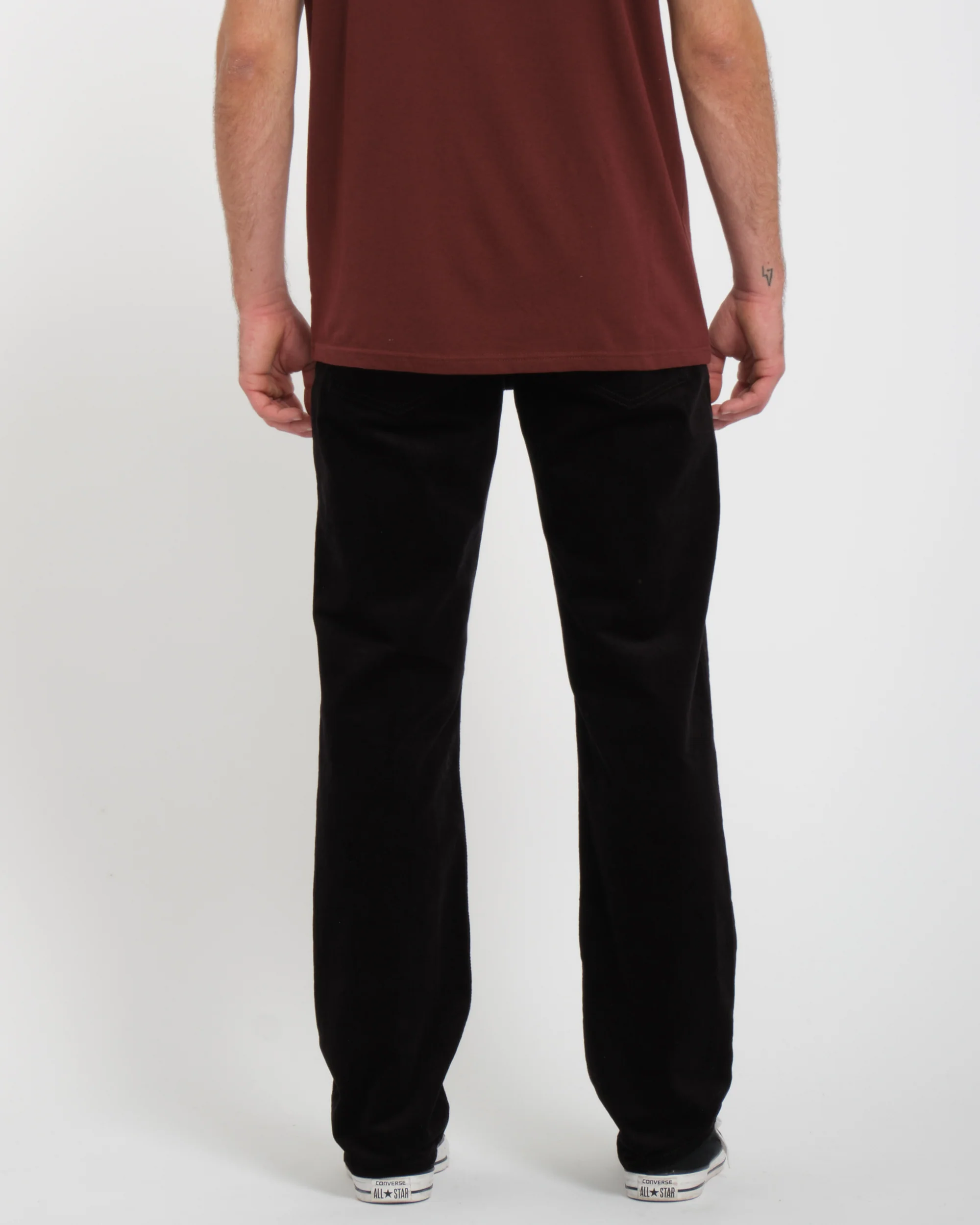 Solver 5 Pocket Corduroy Trousers - Black - Image 2