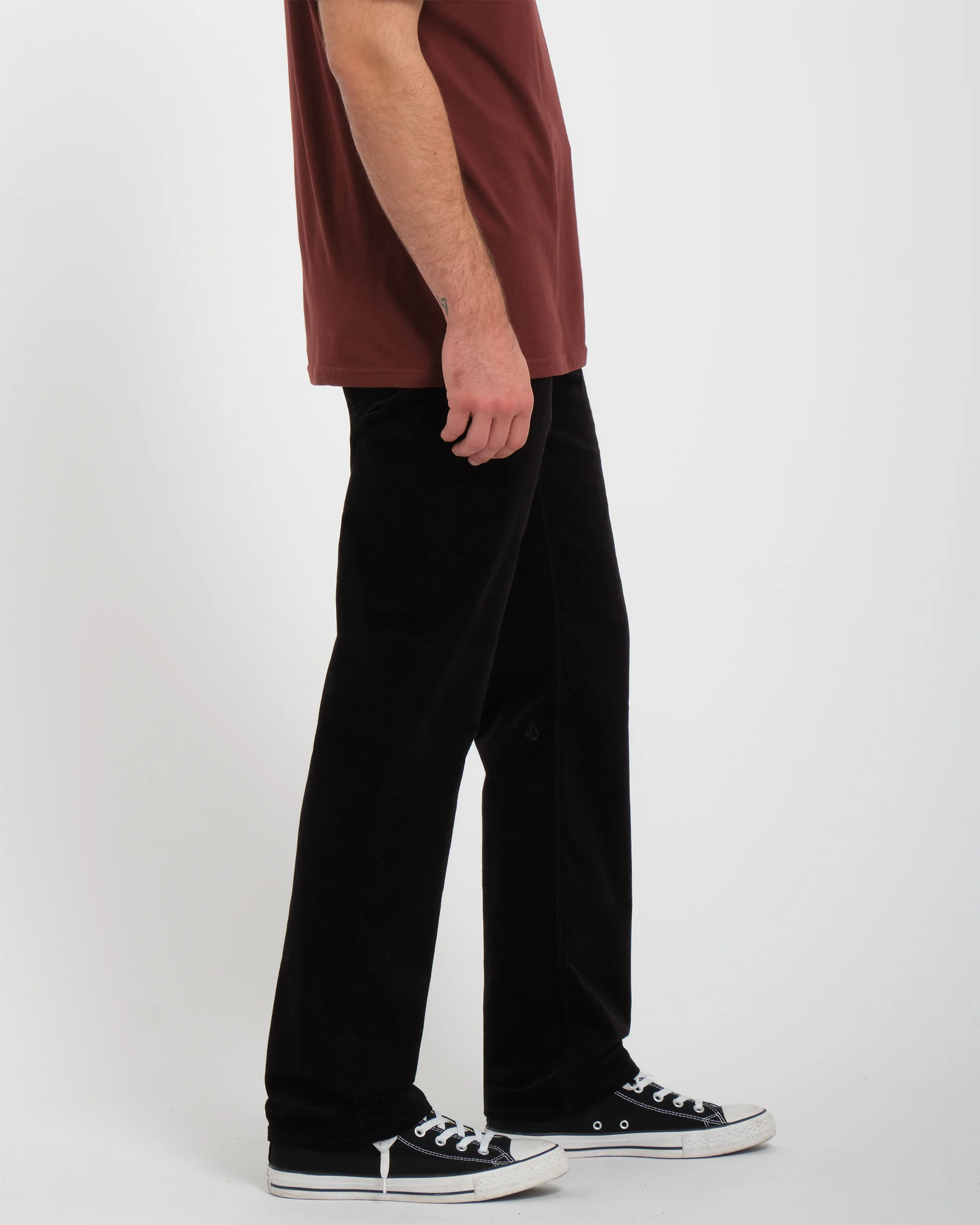 Solver 5 Pocket Corduroy Trousers - Black - Image 3