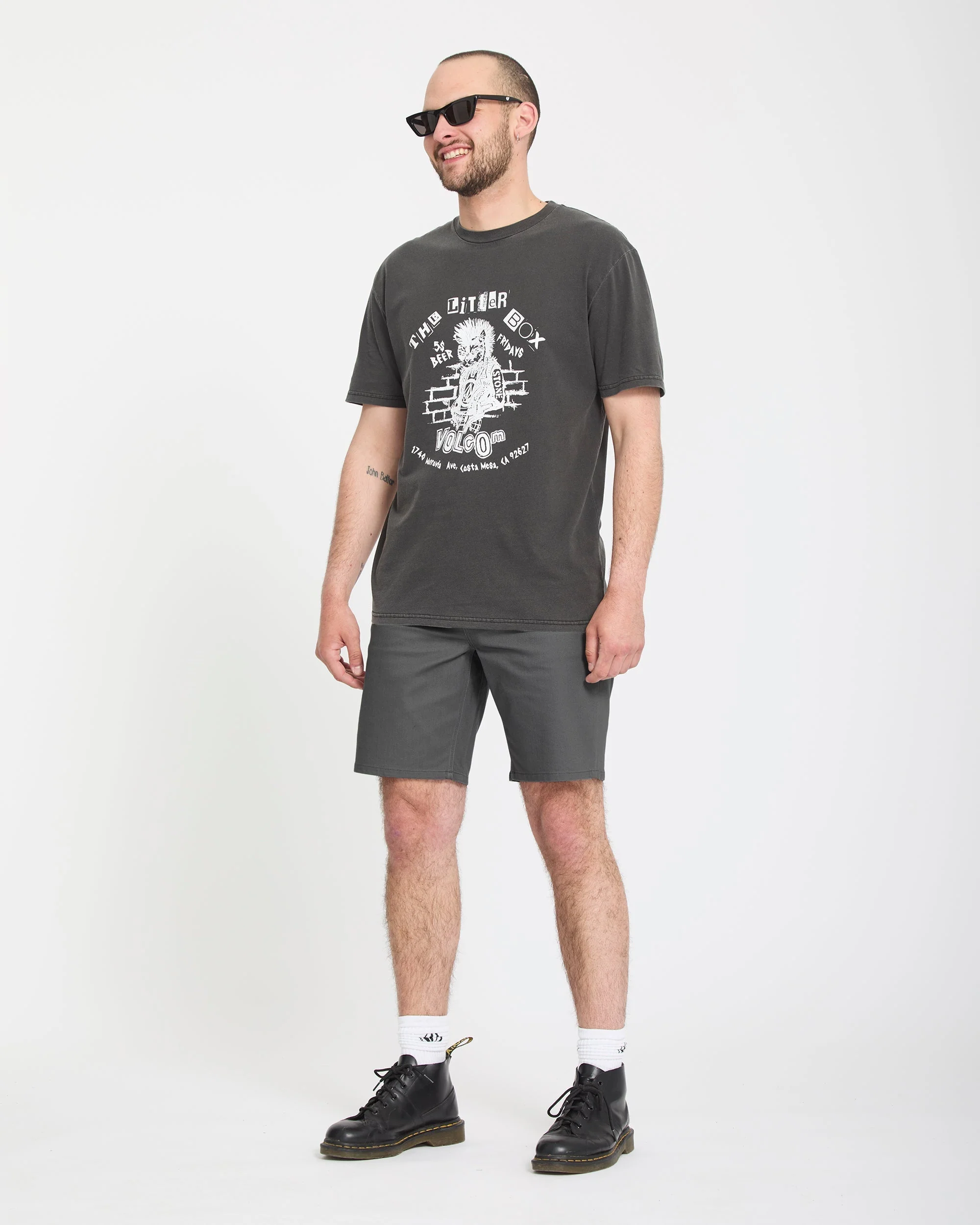 Solver 5 Pocket 19" Twill Short - Dusk Grey - Image 5