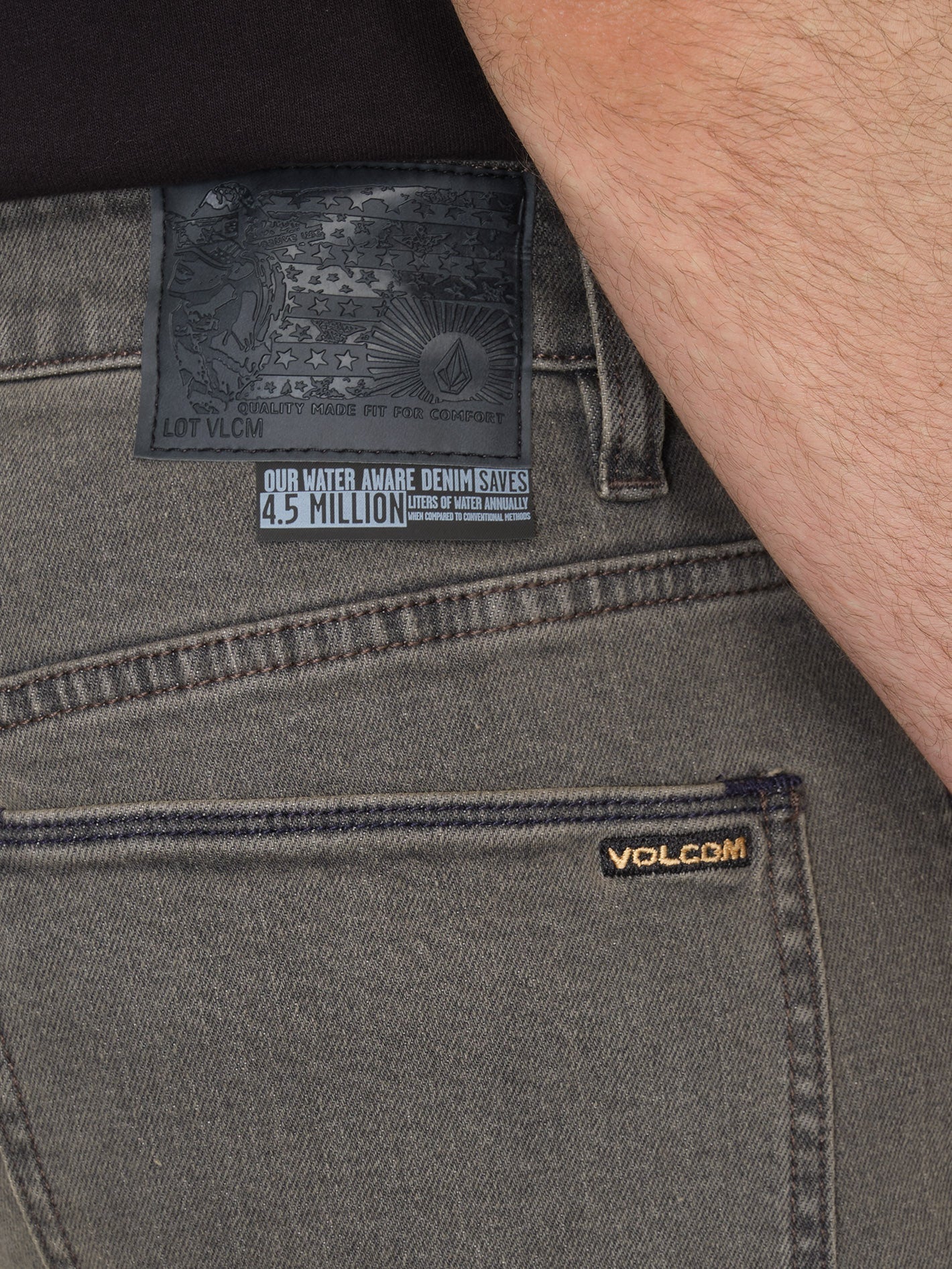 Solver Jeans - BLACK OZONE - Image 3
