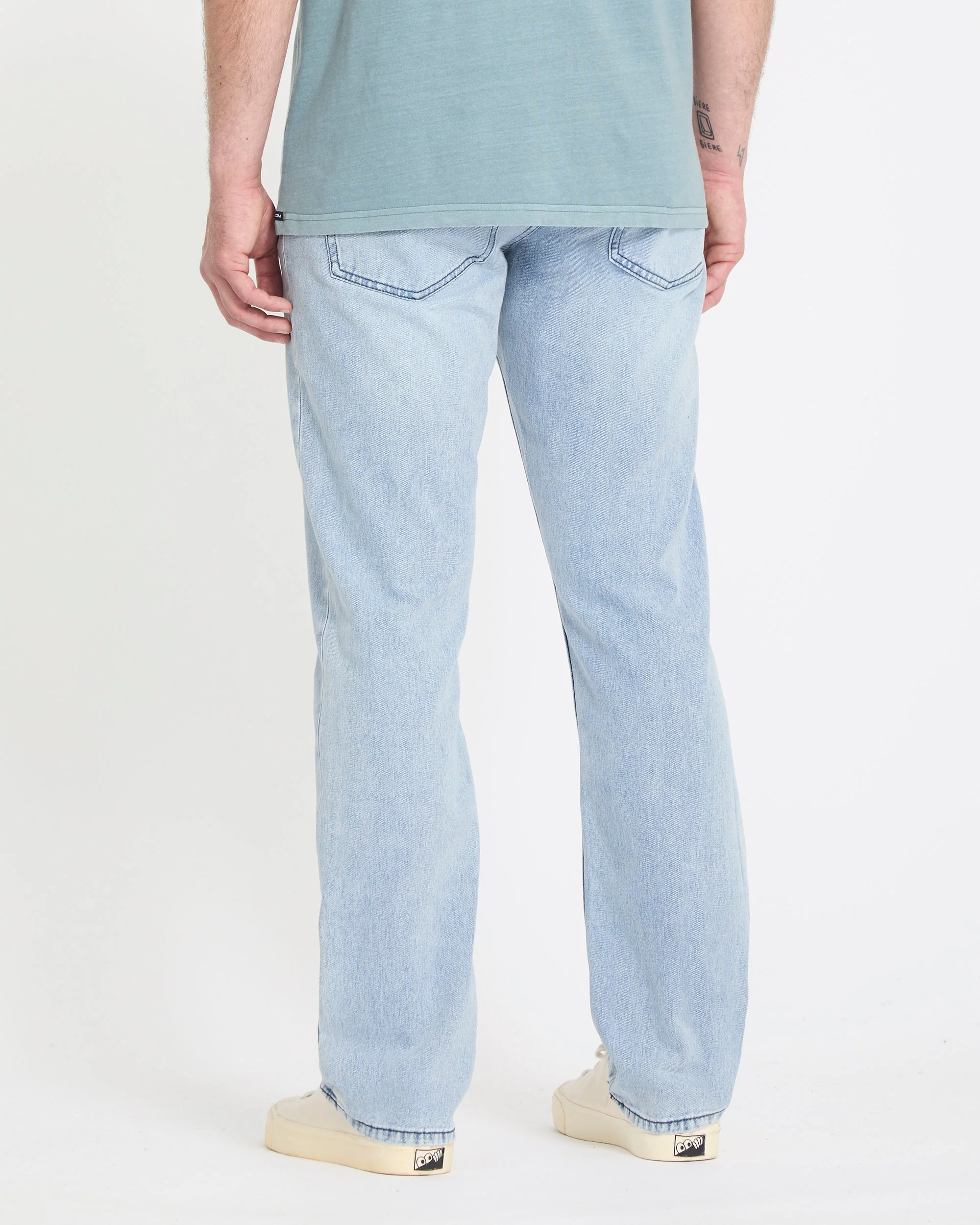 Solver Jeans - Worn Light Blue - Image 2