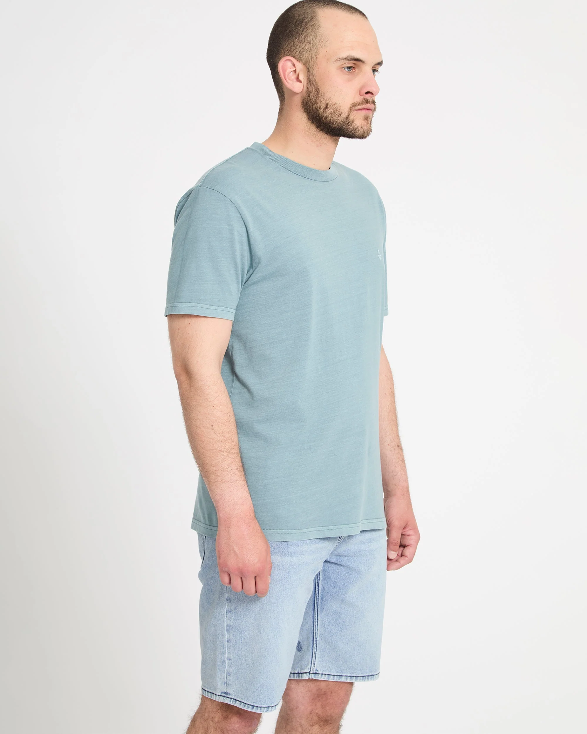 Solver Denim Short - Worn Light Blue - Image 6