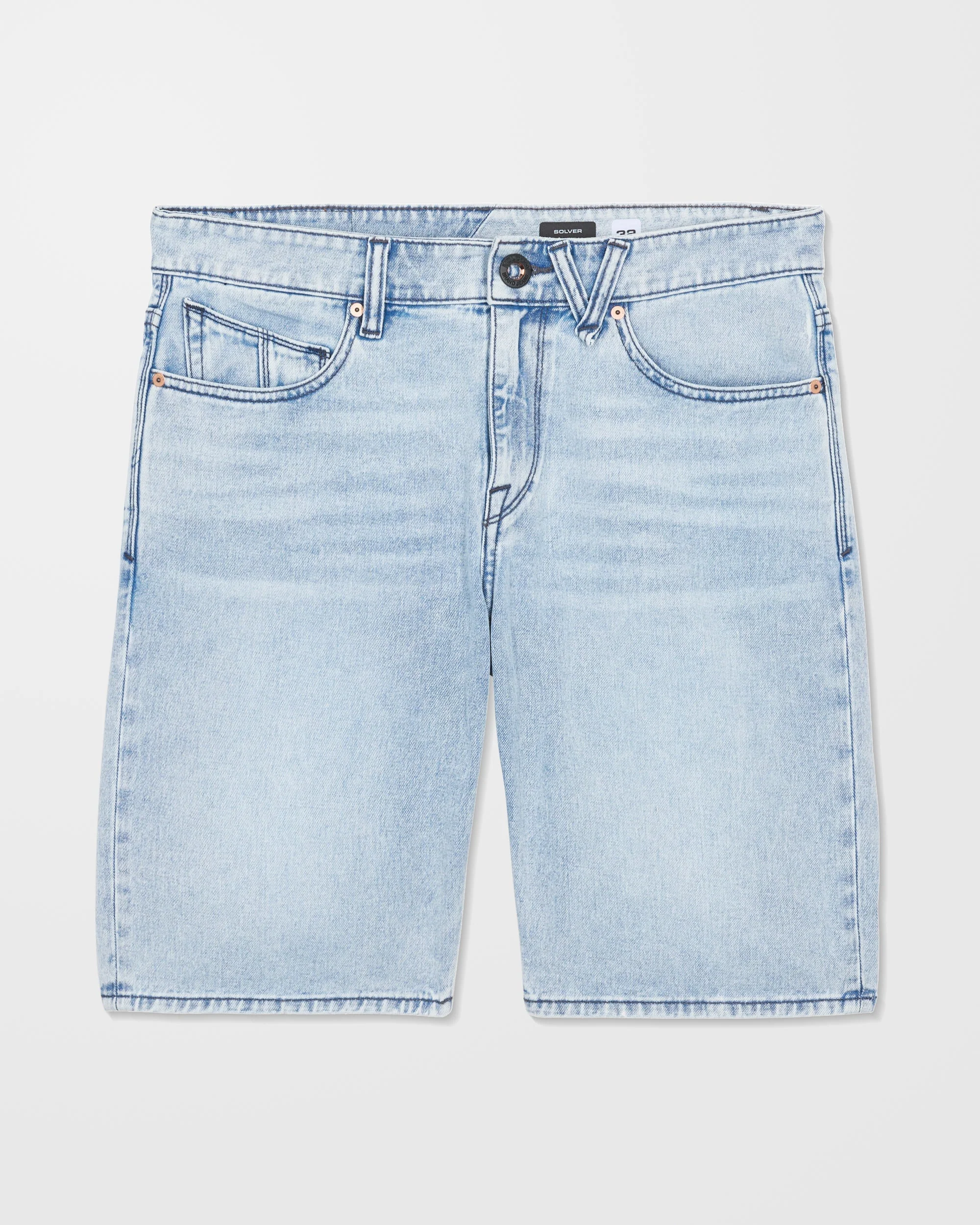 Solver Denim Short - Worn Light Blue - Image 7