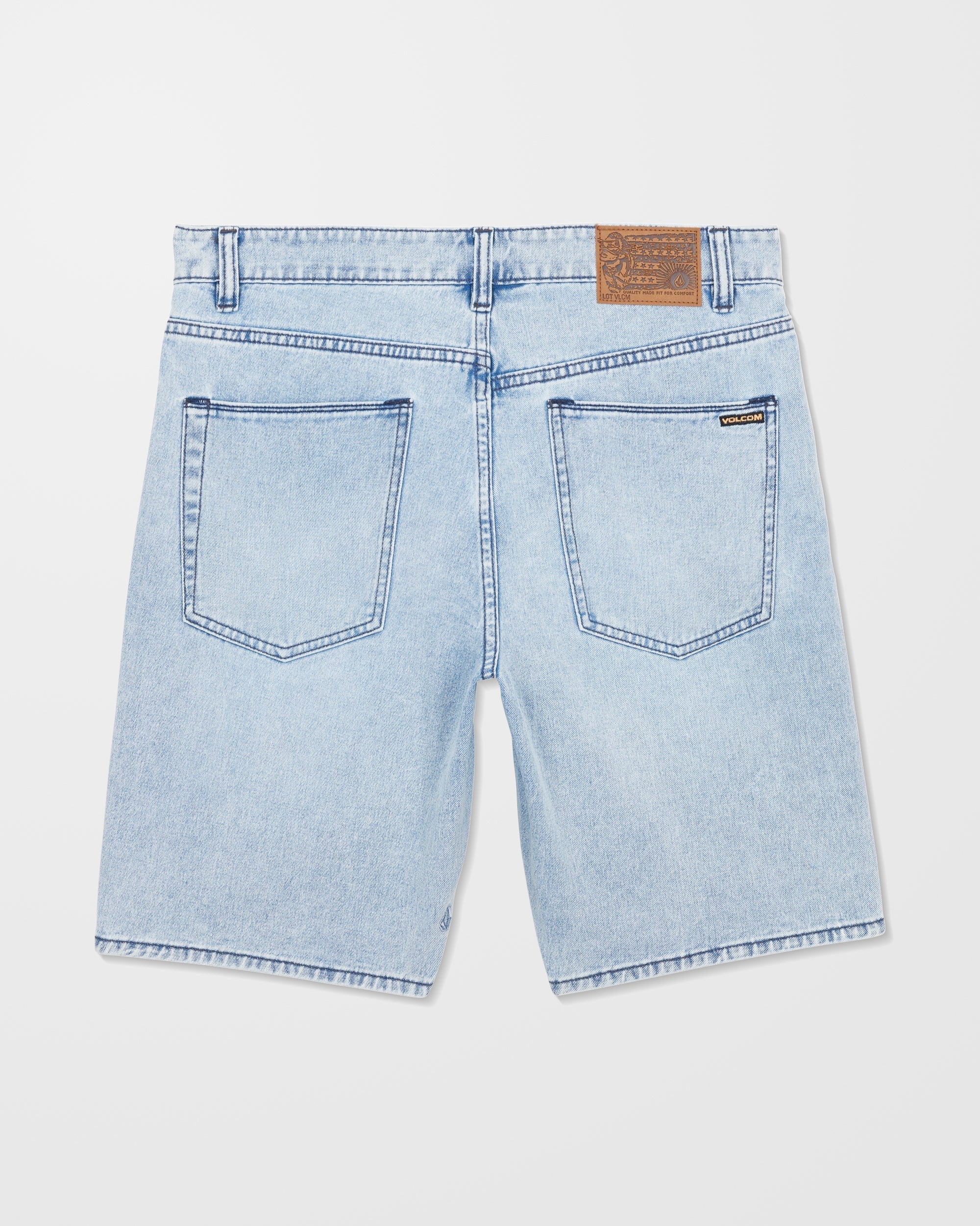 Solver Denim Short - Worn Light Blue - Image 8