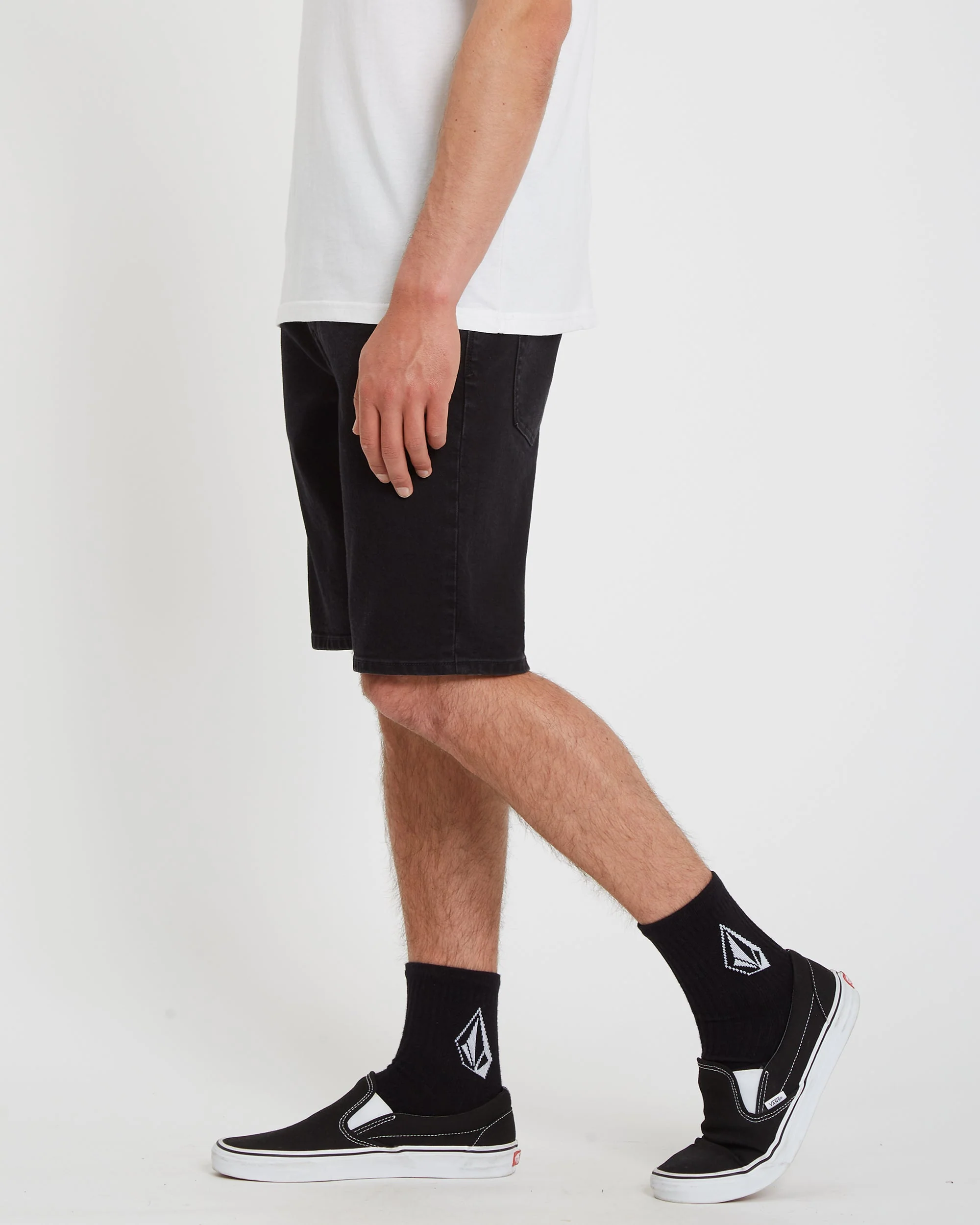 Solver Denim Short - Black Out - Image 3