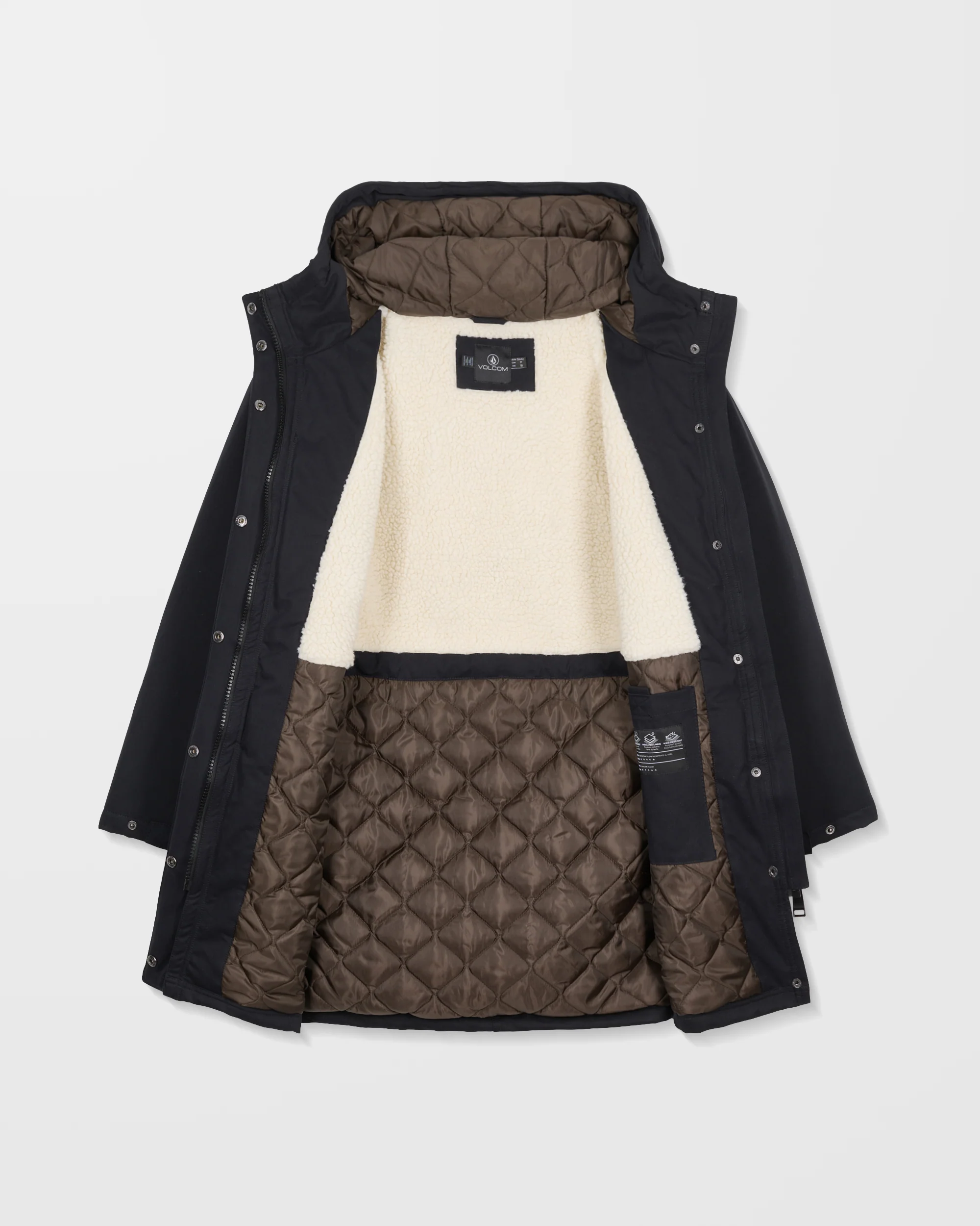 Somestone 10K Parka - Black - Image 9