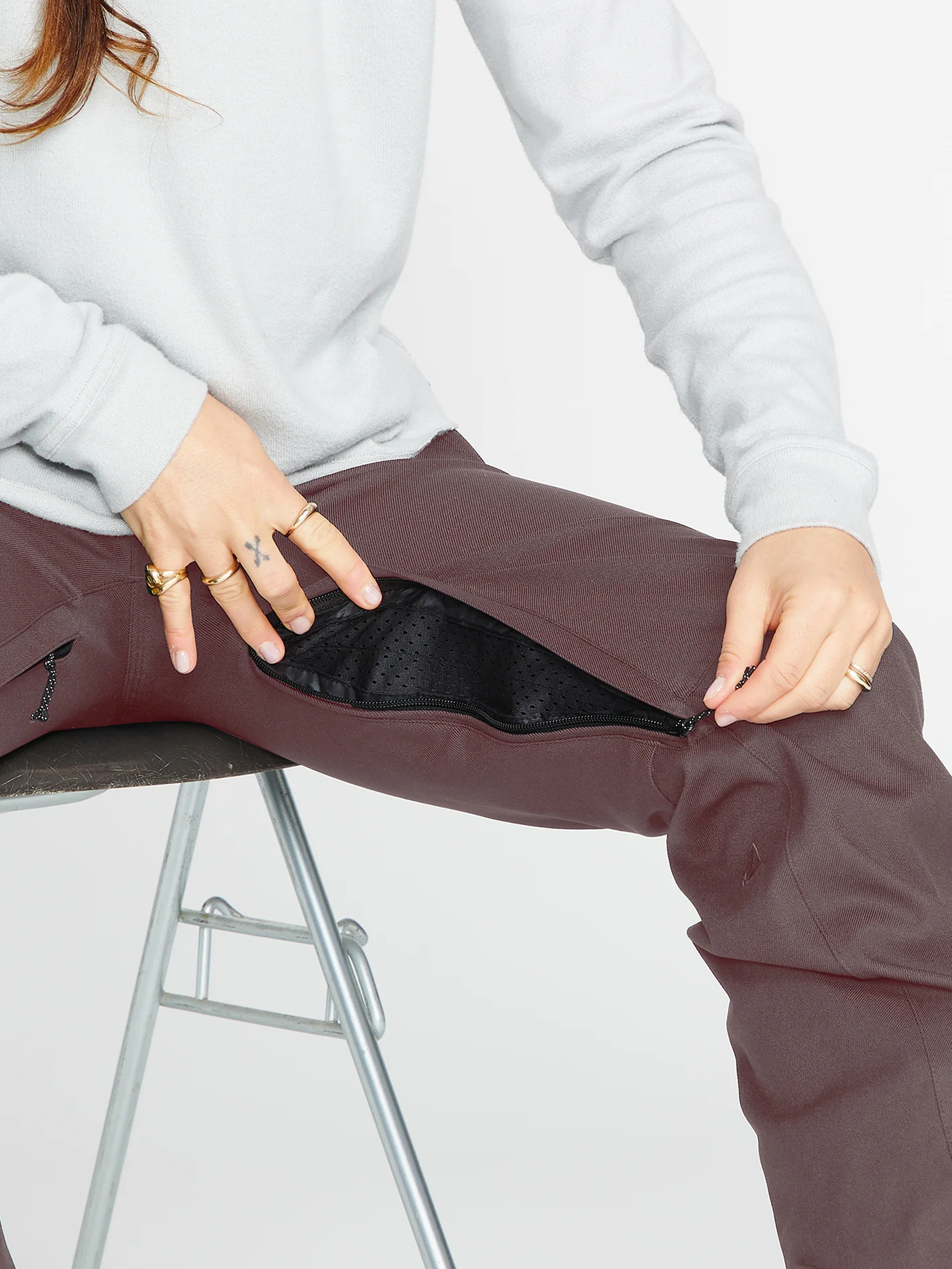 Species Stretch Trousers - Rosewood - Image 5