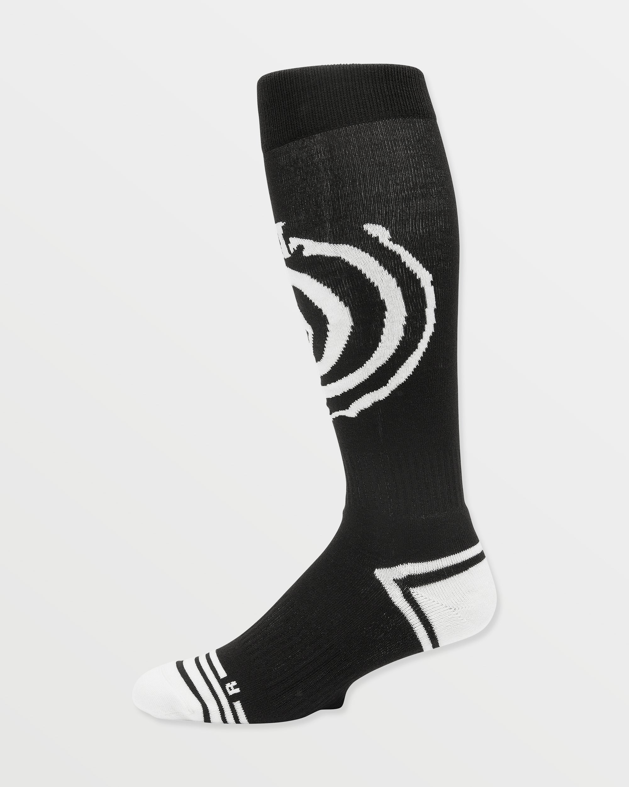 Spiral Over-The-Calf Socks - Black - Image 4