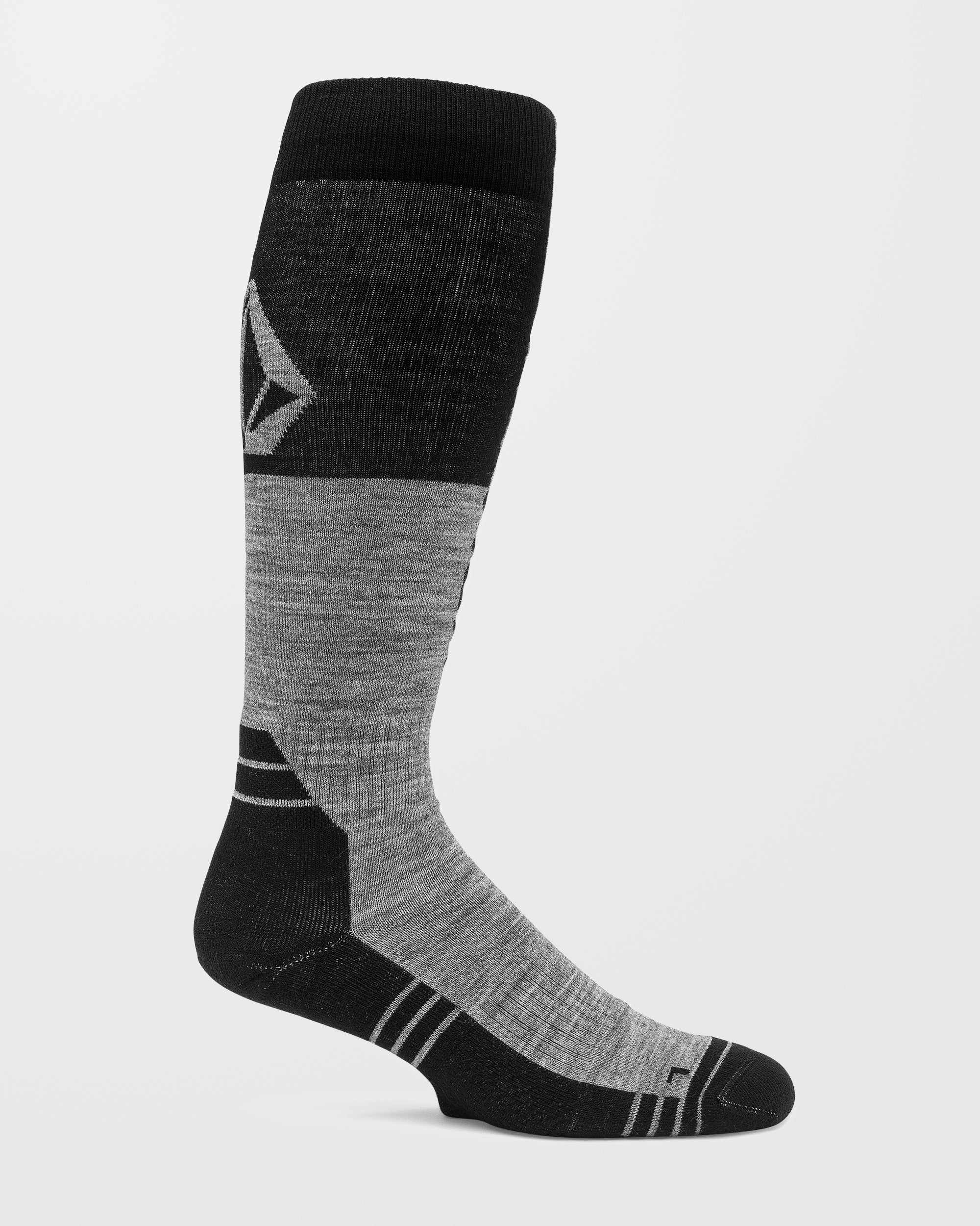 Splitz Wool Blend Otc Socks - Heather Grey - Image 2