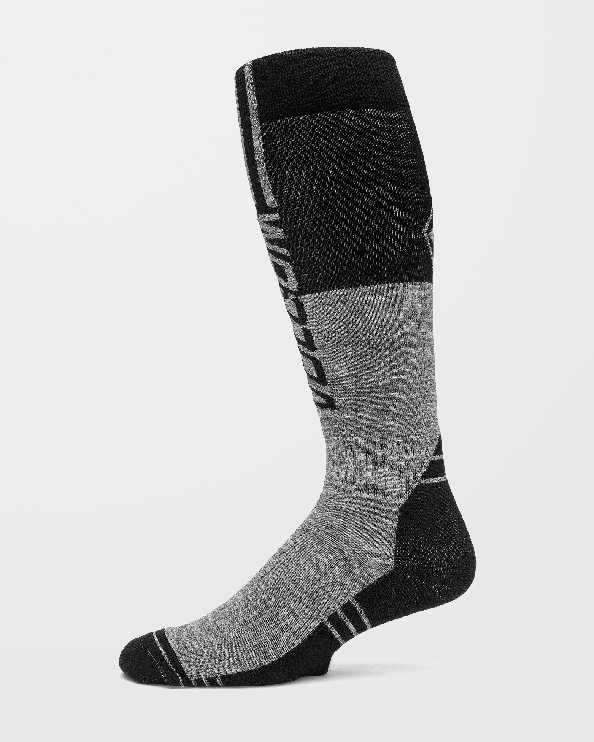 Splitz Wool Blend Otc Socks - Heather Grey - Image 3