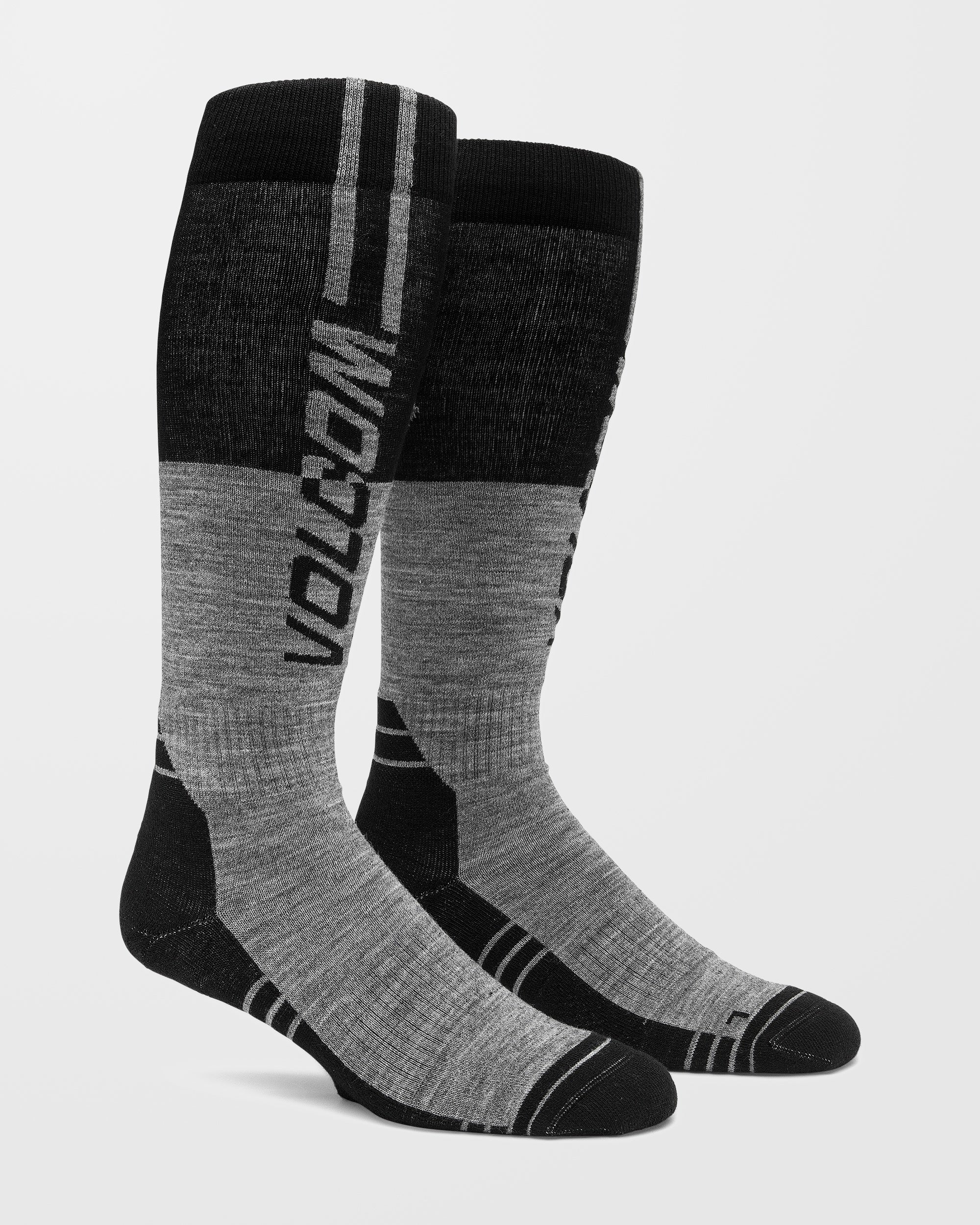 Splitz Wool Blend Otc Socks - Heather Grey - Image 5