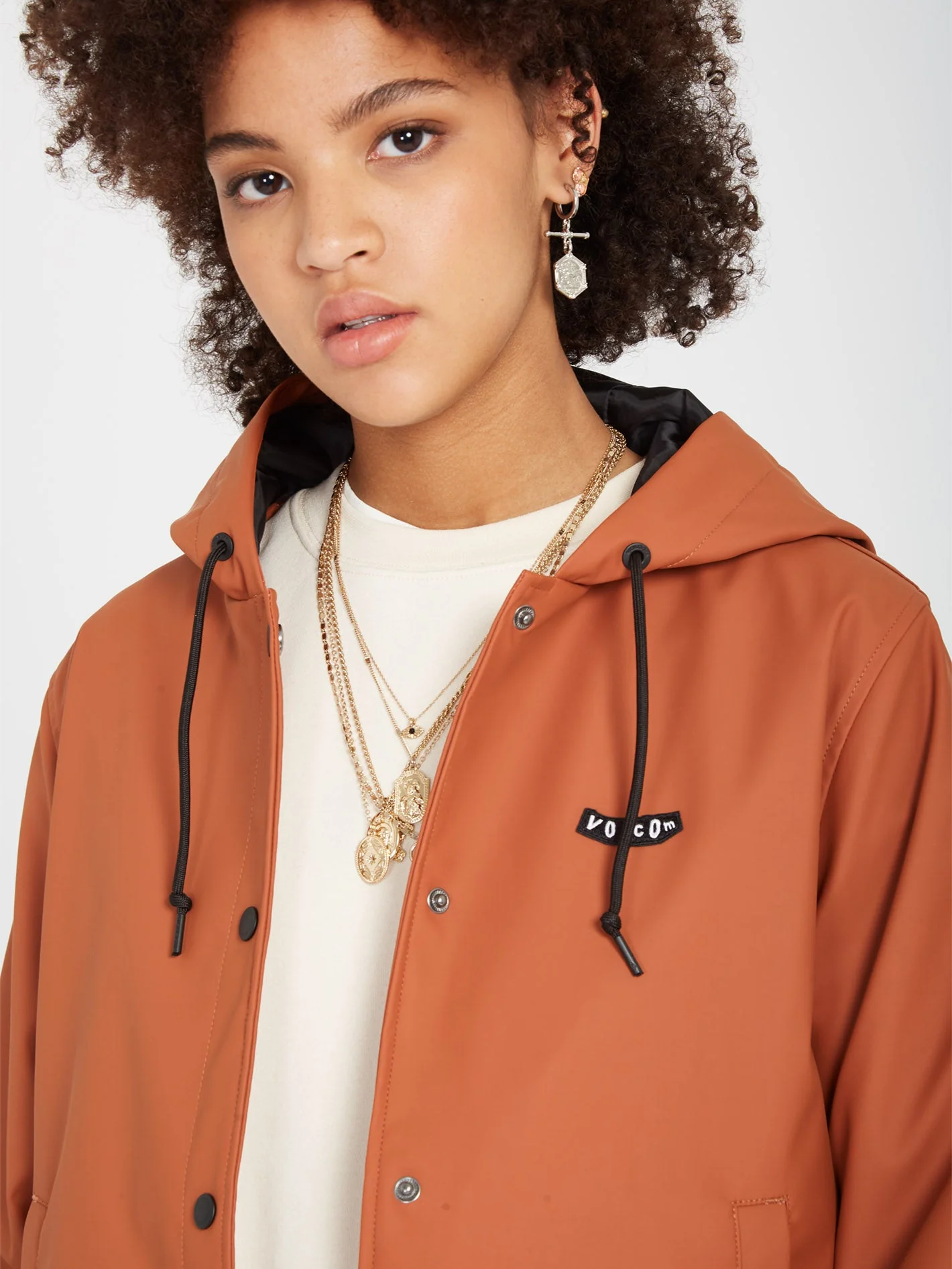 Sprain Dead Raincoat - DARK CLAY - Image 10