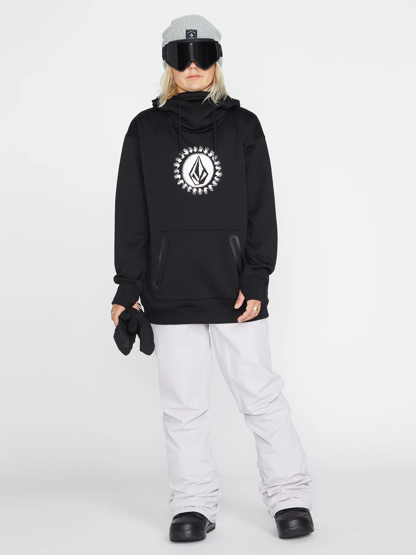 Spring Shred Hoodie - Black - Image 3