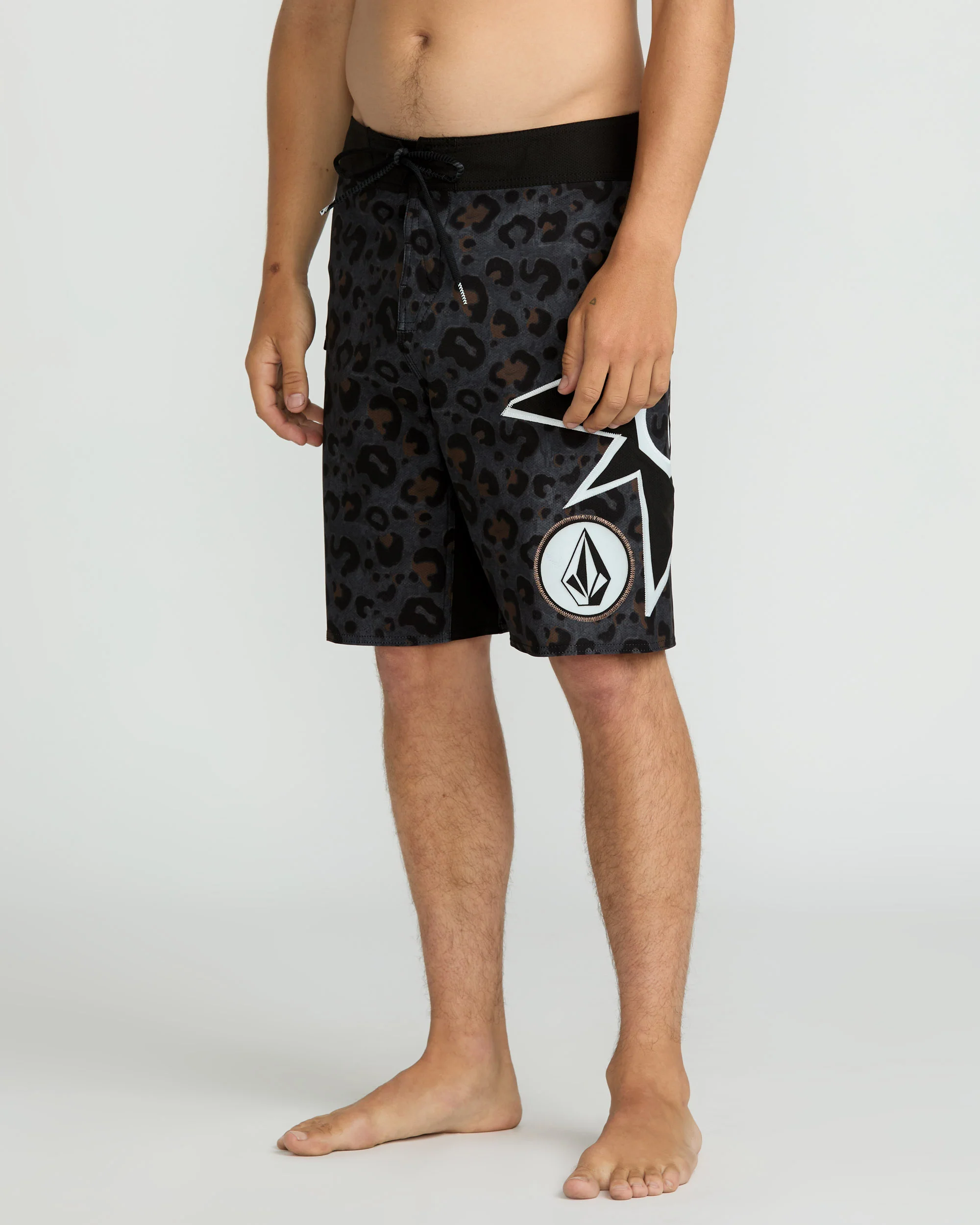 St4R G4Zer Mod 20" Boardshort - Asphalt Black