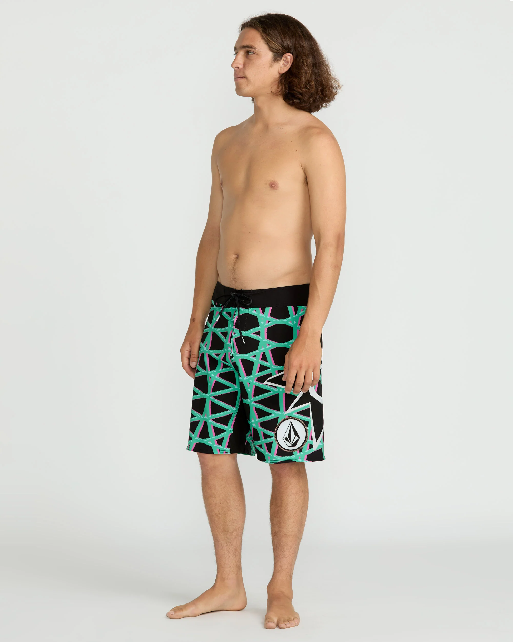 St4R G4Zer Mod 20" Boardshort - Black - Image 5