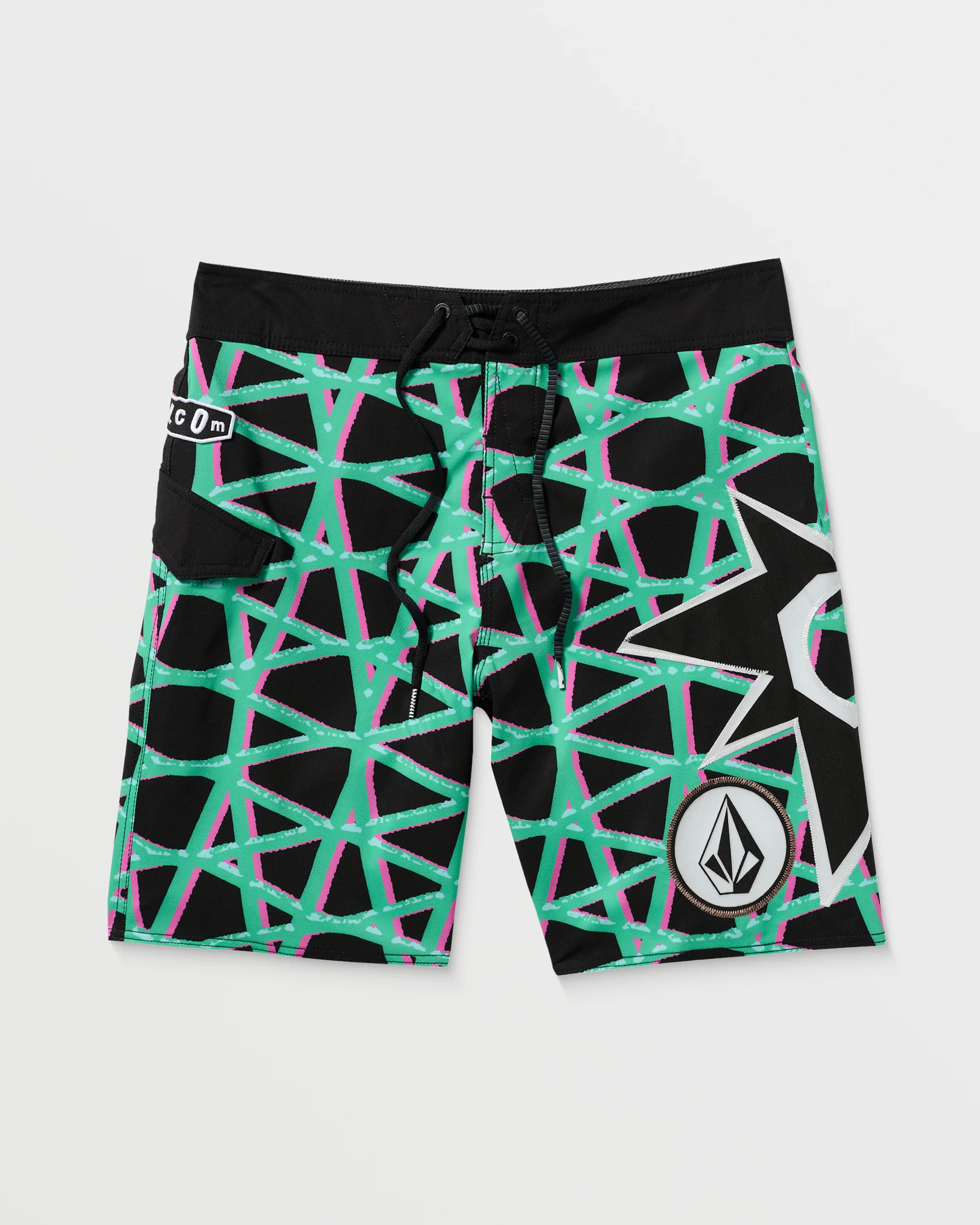 St4R G4Zer Mod 20" Boardshort - Black - Image 6